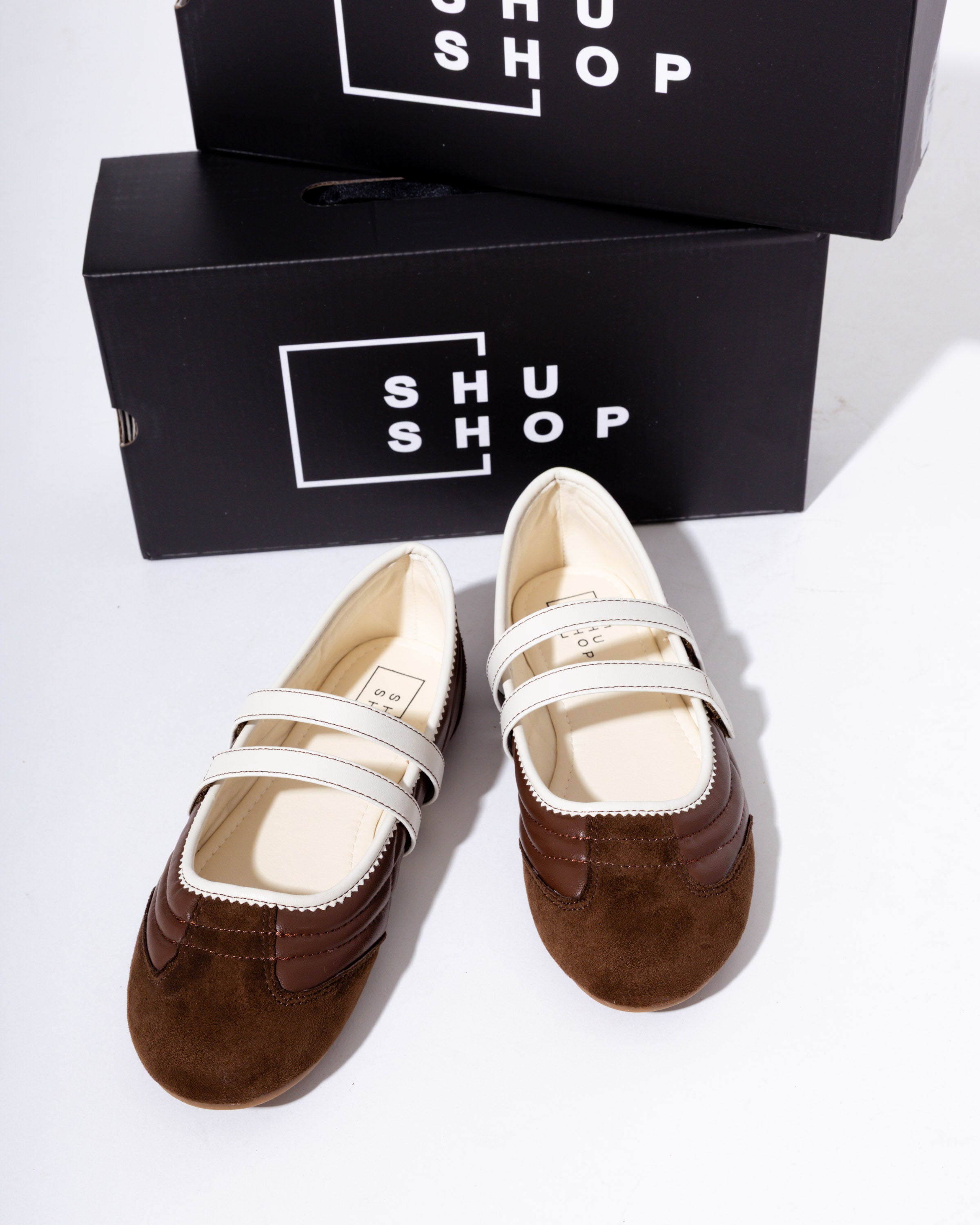 Salome "Sneakerina" Flat in Brown