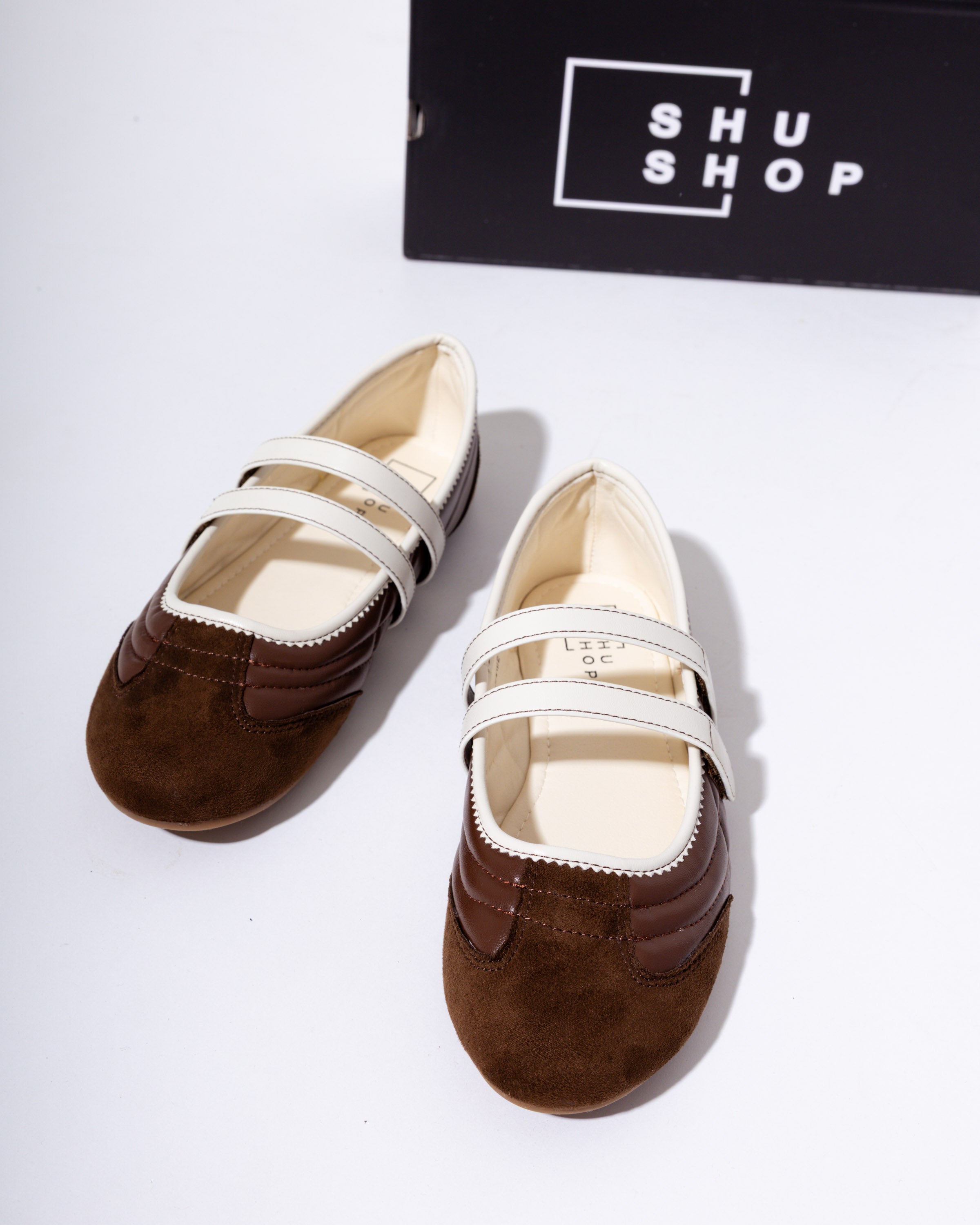 Salome "Sneakerina" Flat in Brown