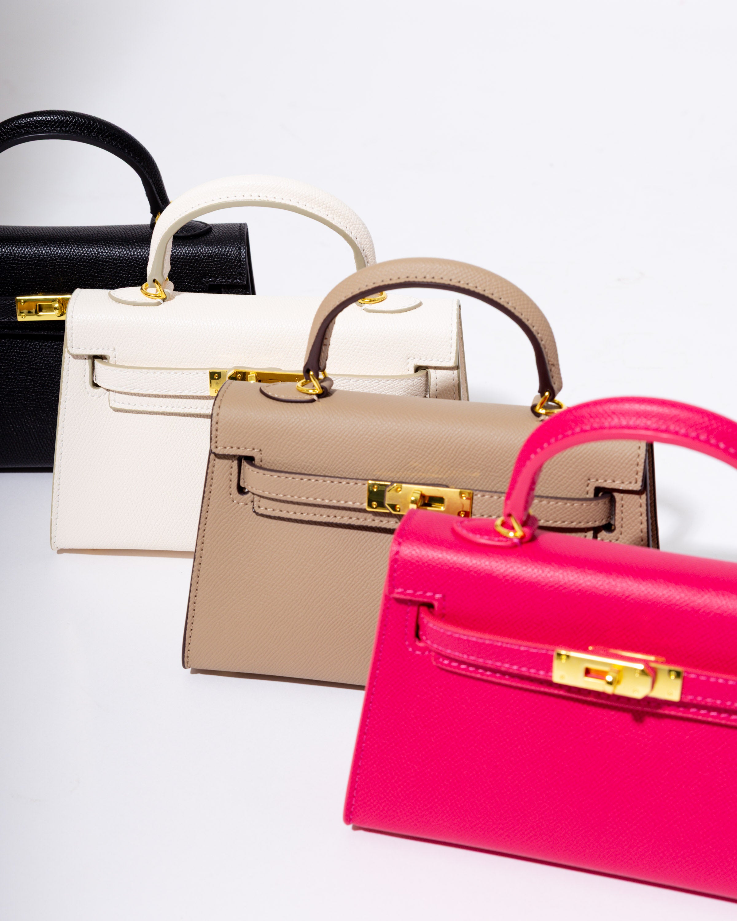 Mini Statement Handbag in White