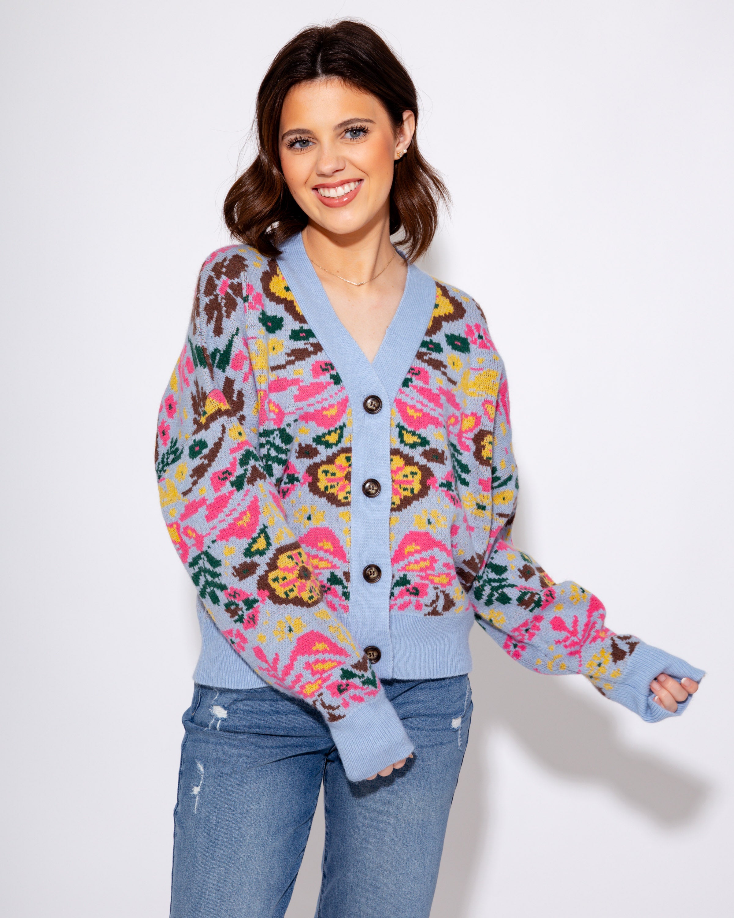 The Bloom & Button Cardigan