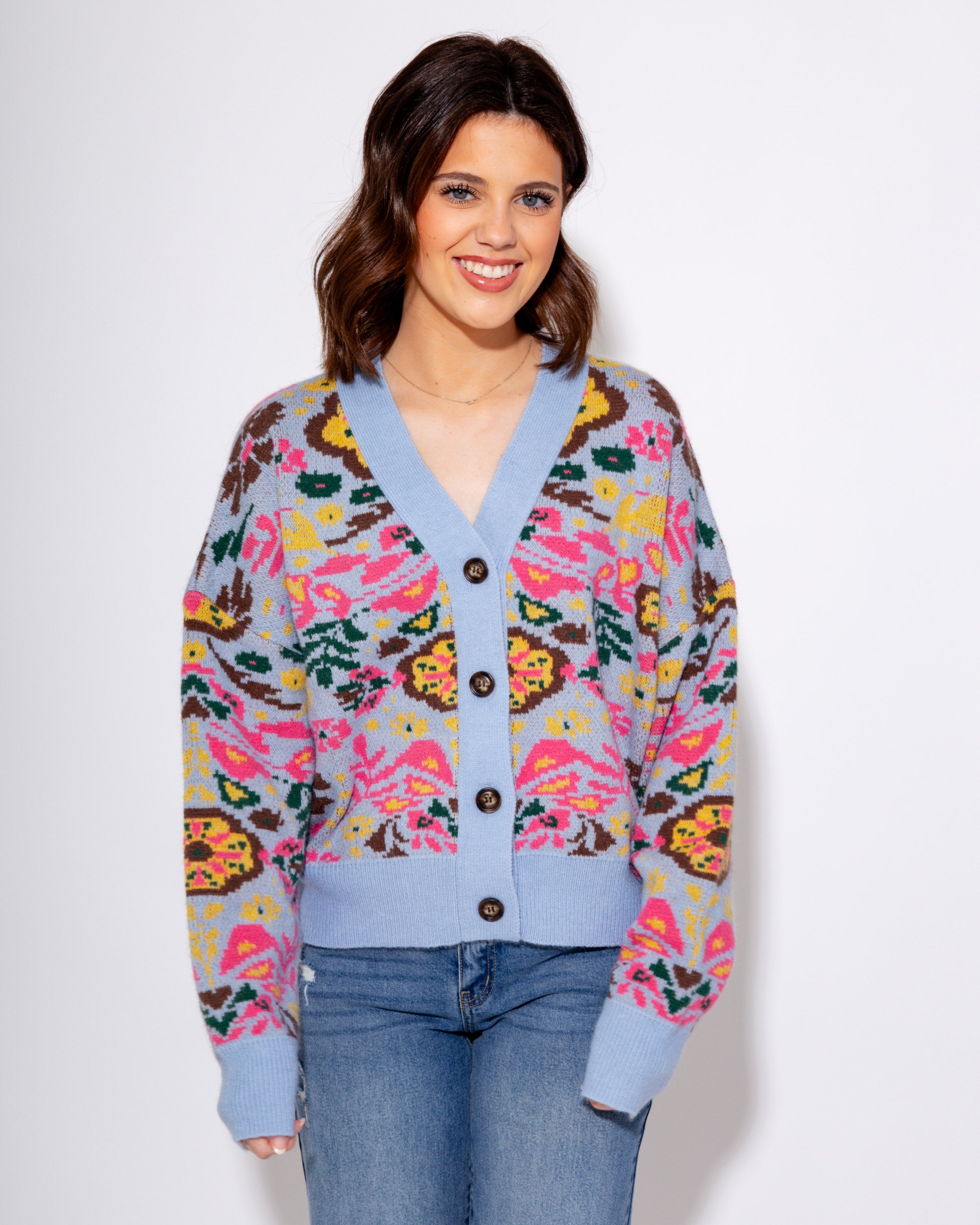 The Bloom & Button Cardigan