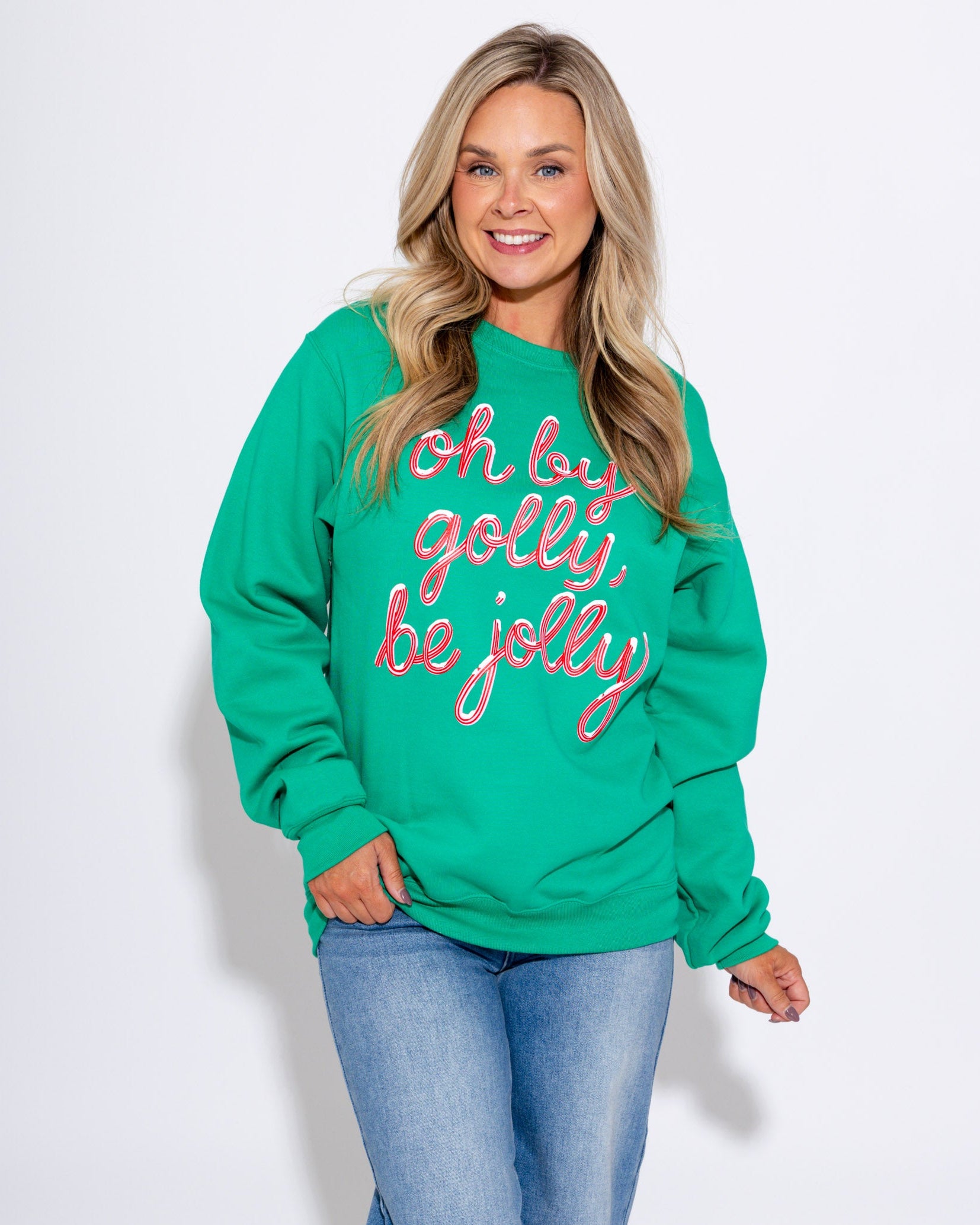 Oh By Golly, Be Jolly Sweatshirt