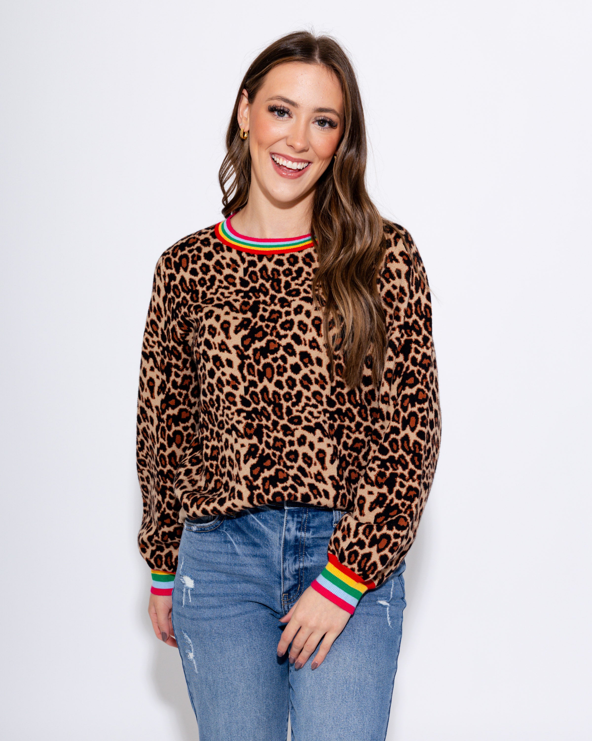 Pounce & Pop Sweater Top