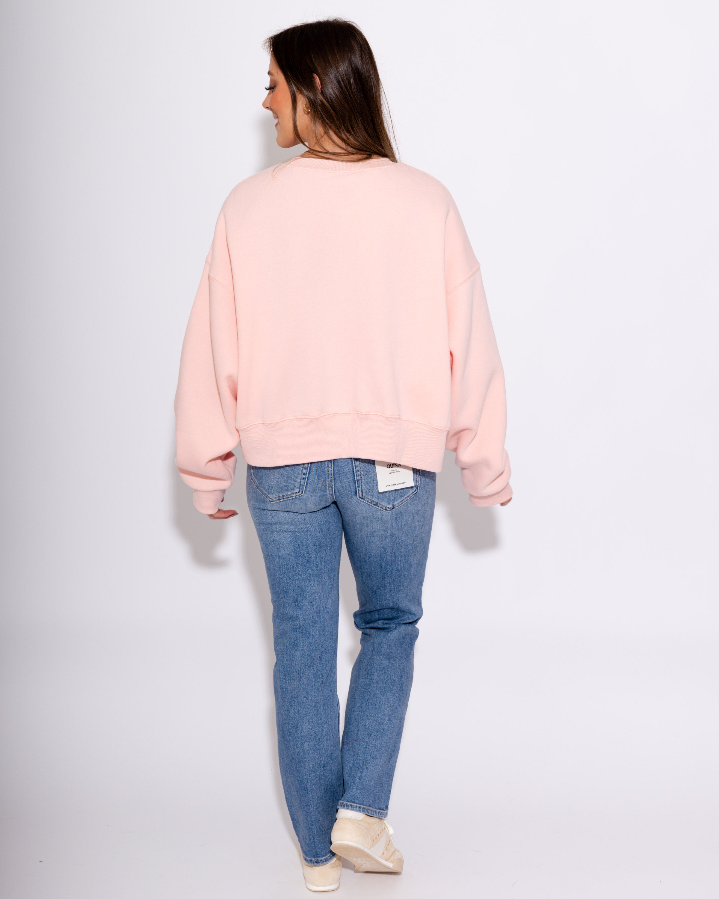 Better Not Pout Cropped Sweatshirt