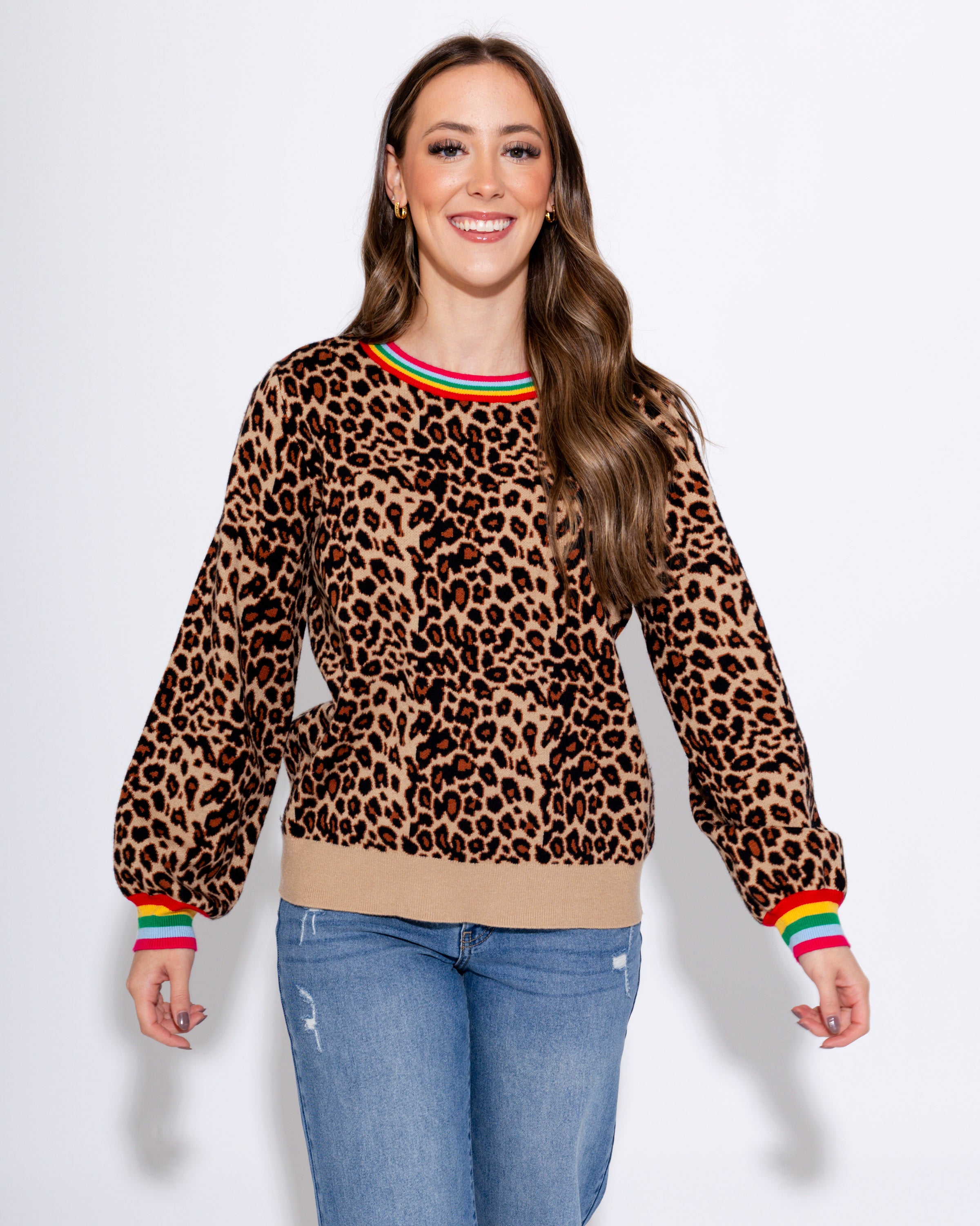 Pounce & Pop Sweater Top