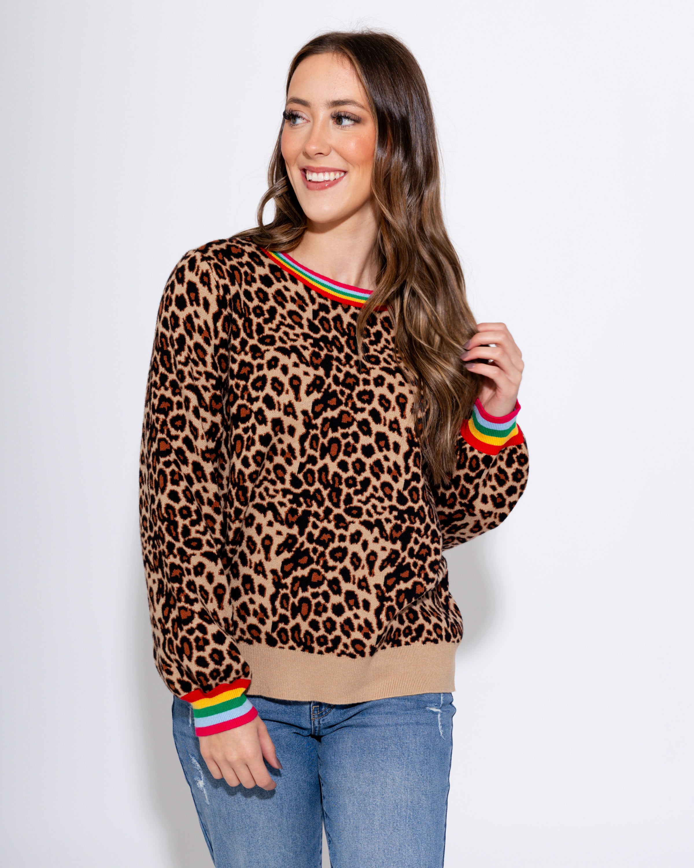 Pounce & Pop Sweater Top