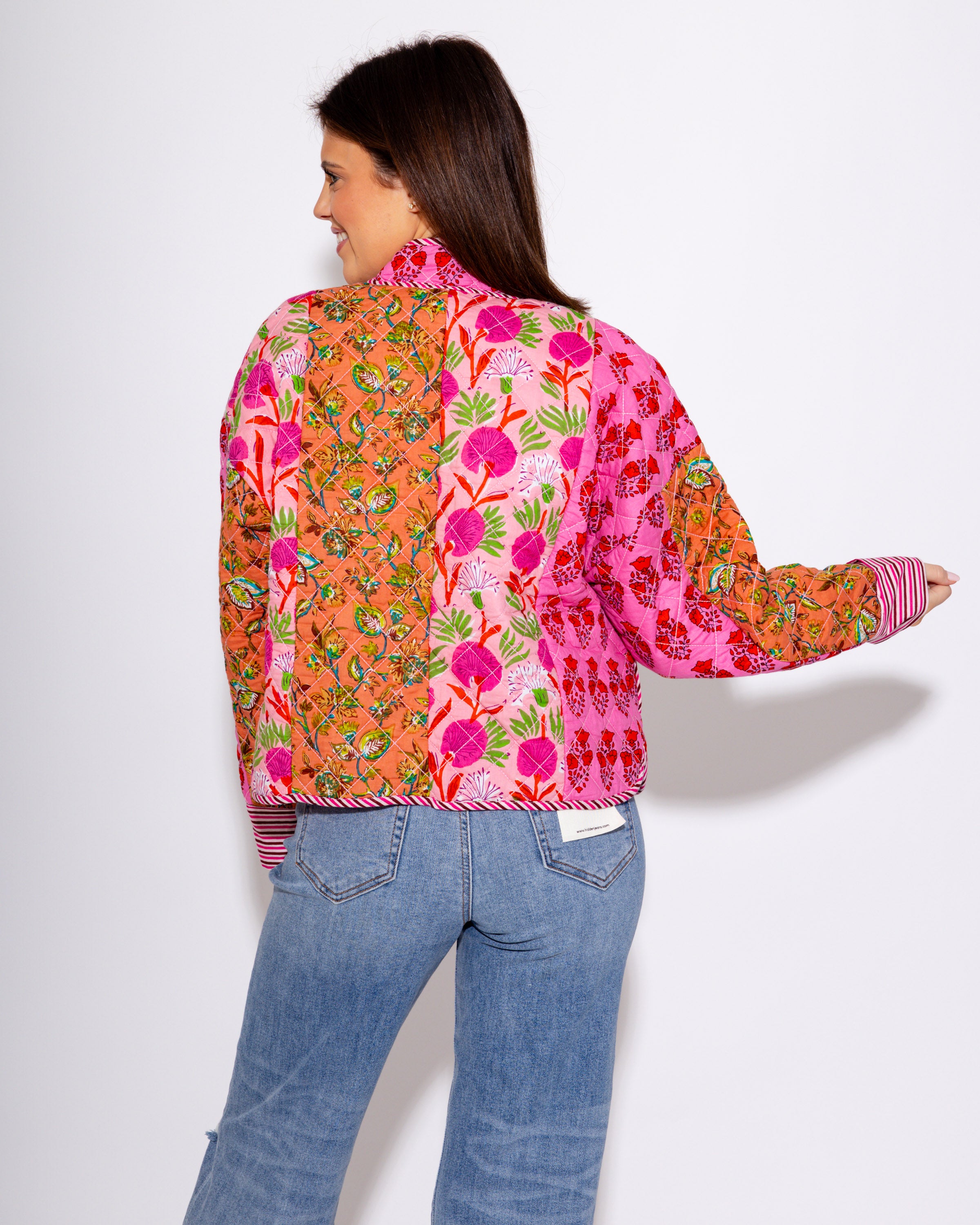 The Petal Patchwork Quilted Jacket