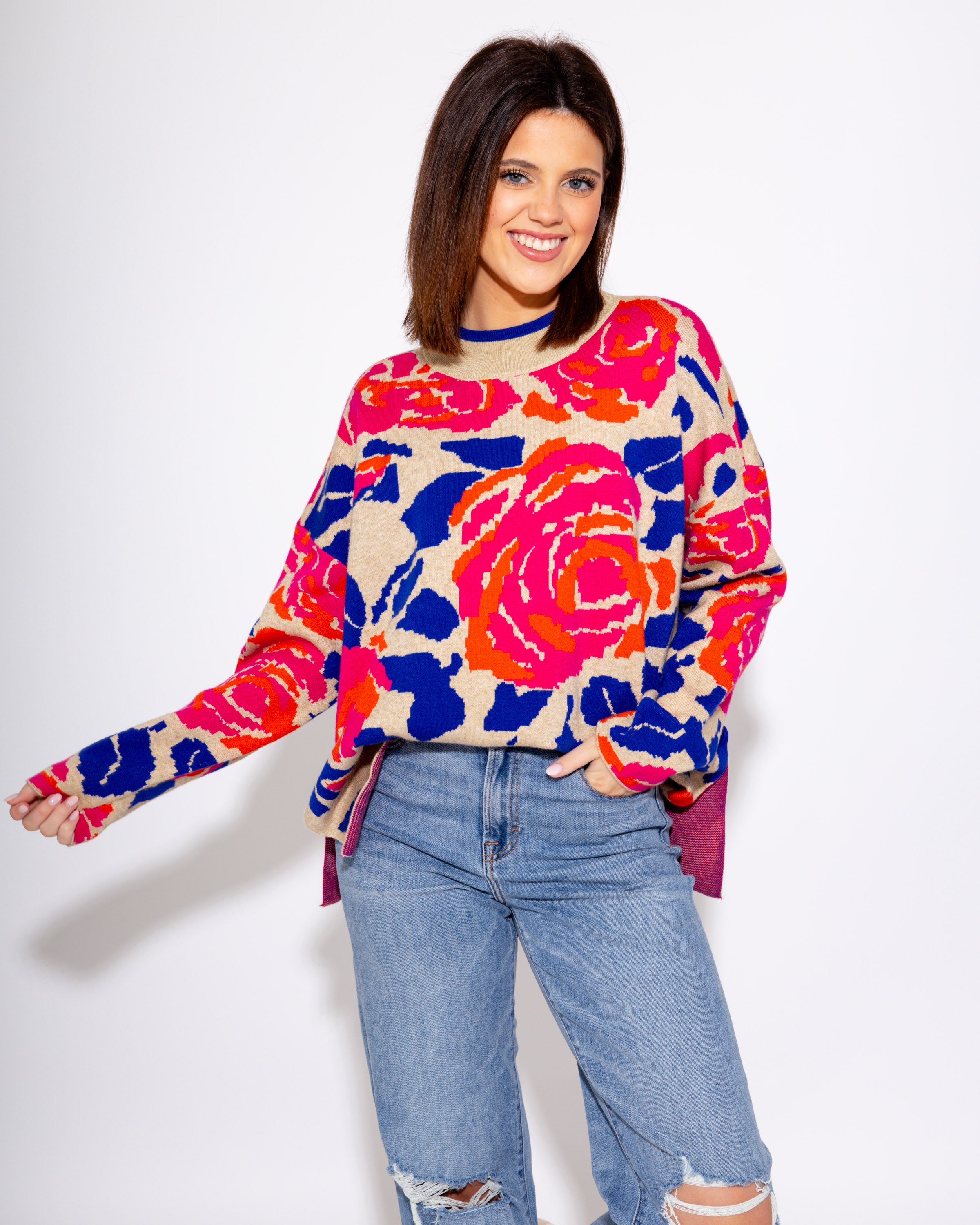 Flora Bloom Sweater