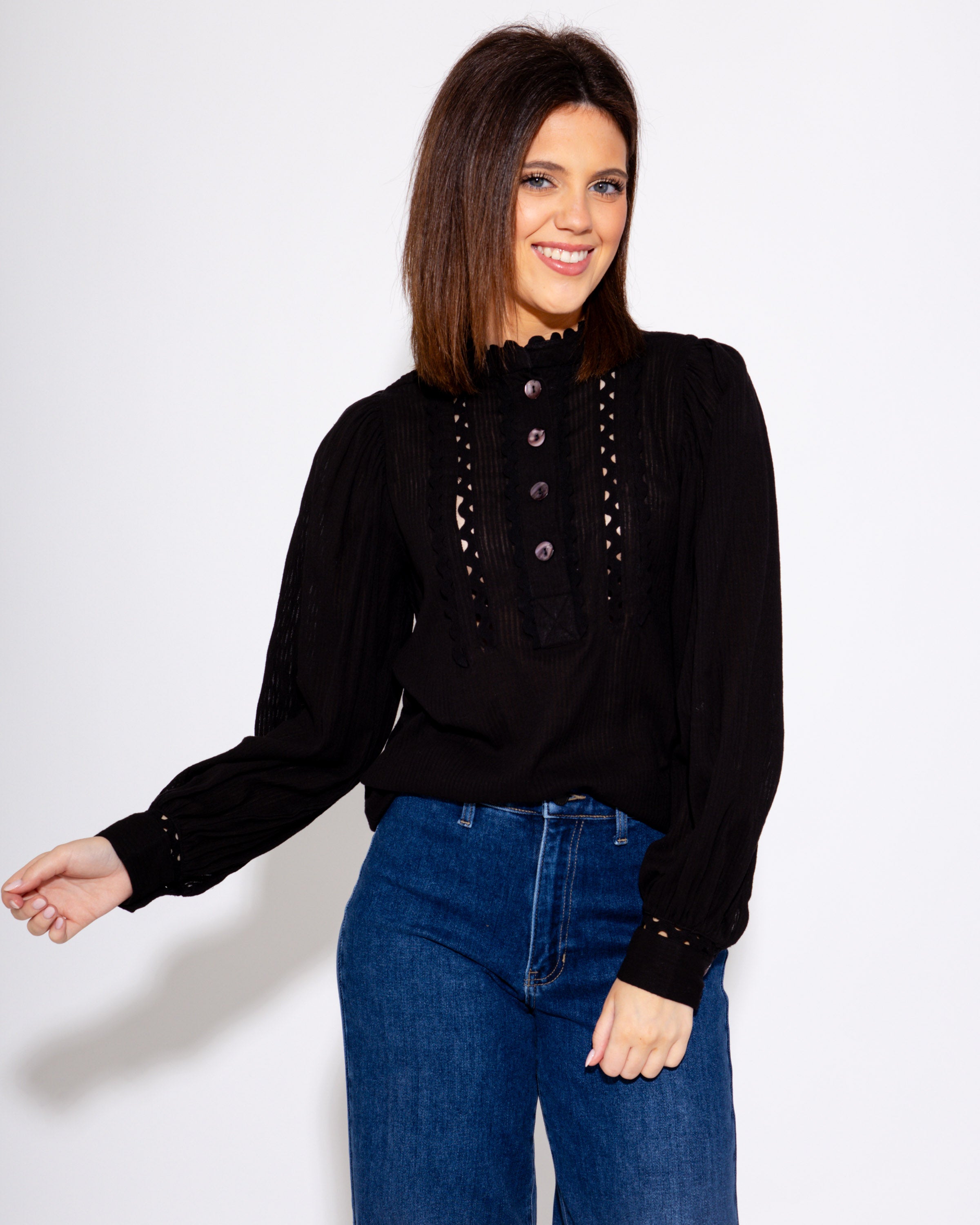 Ivy Jane | Ric Rac Trim Top