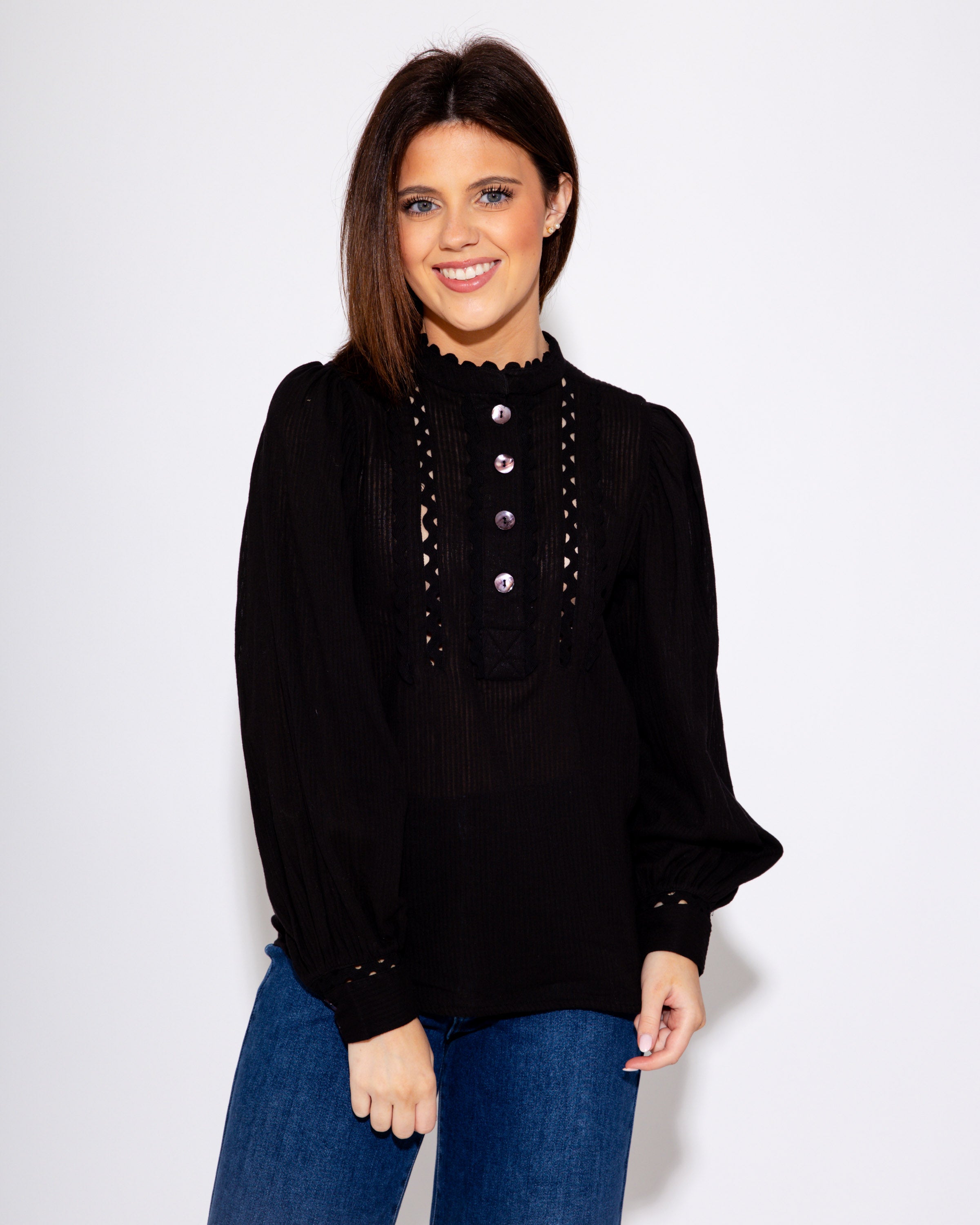 Ivy Jane | Ric Rac Trim Top