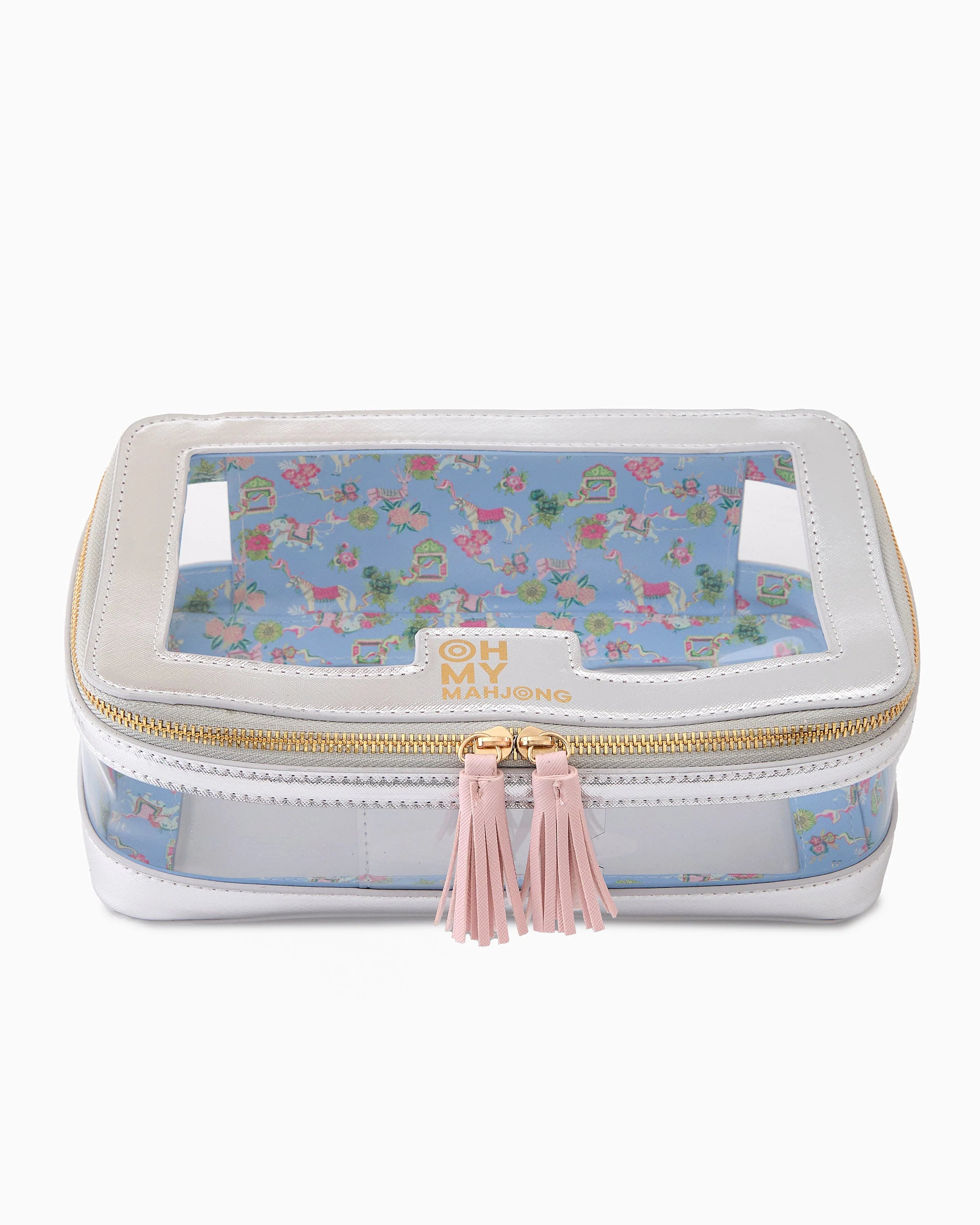 Silver Tile Storage Bag