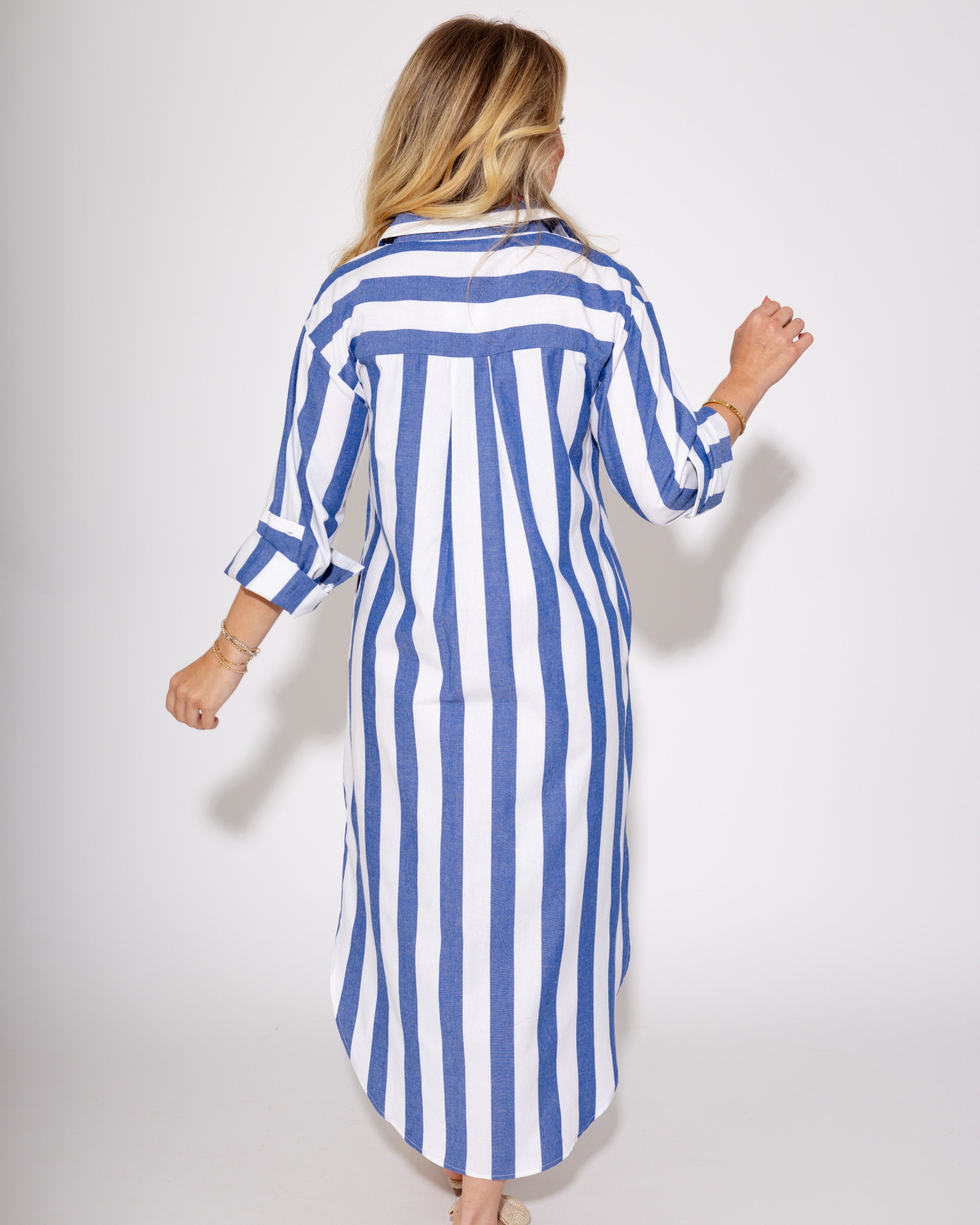 The Coastal Stroll Midi Dress