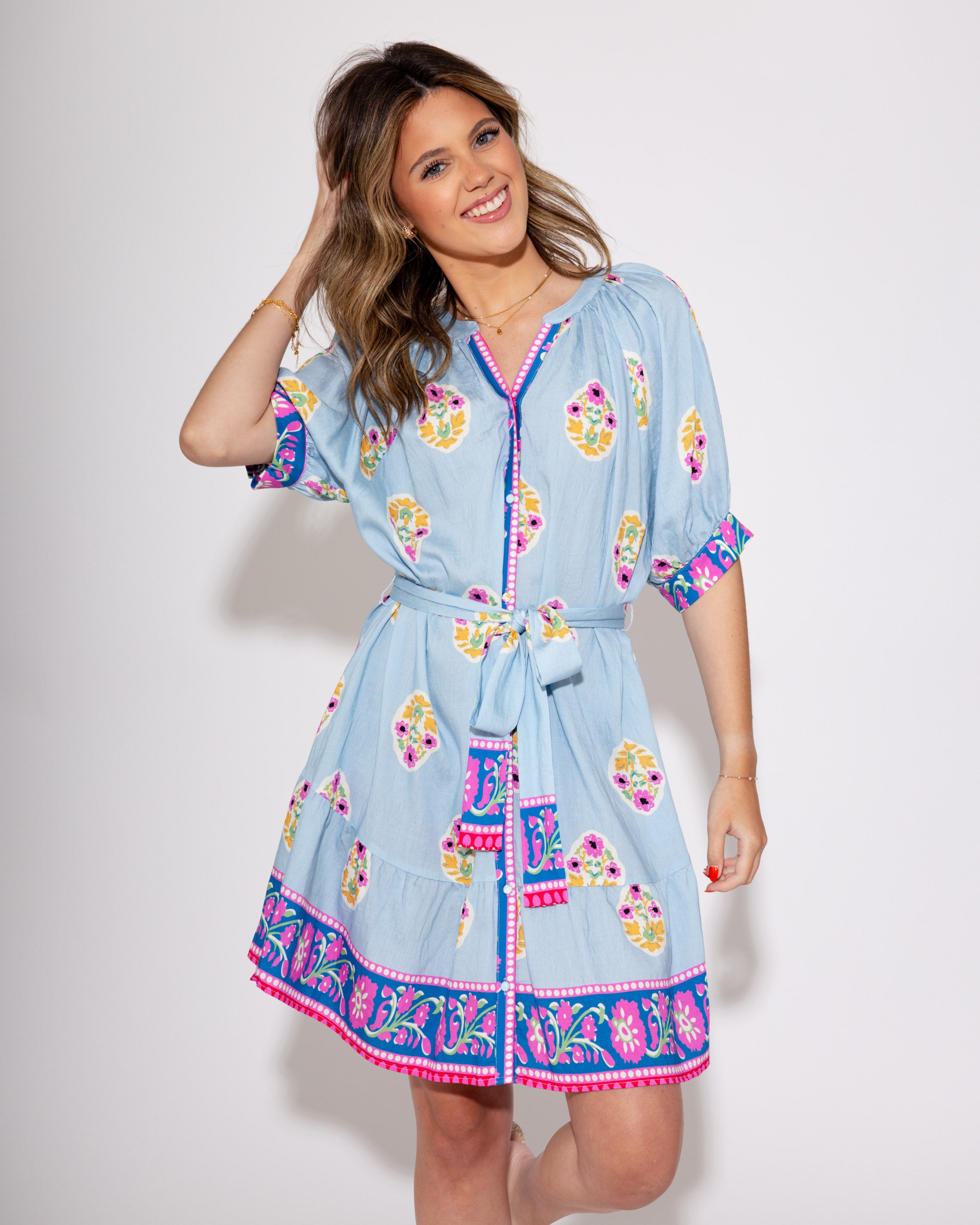 The Floral Edit Mini Dress