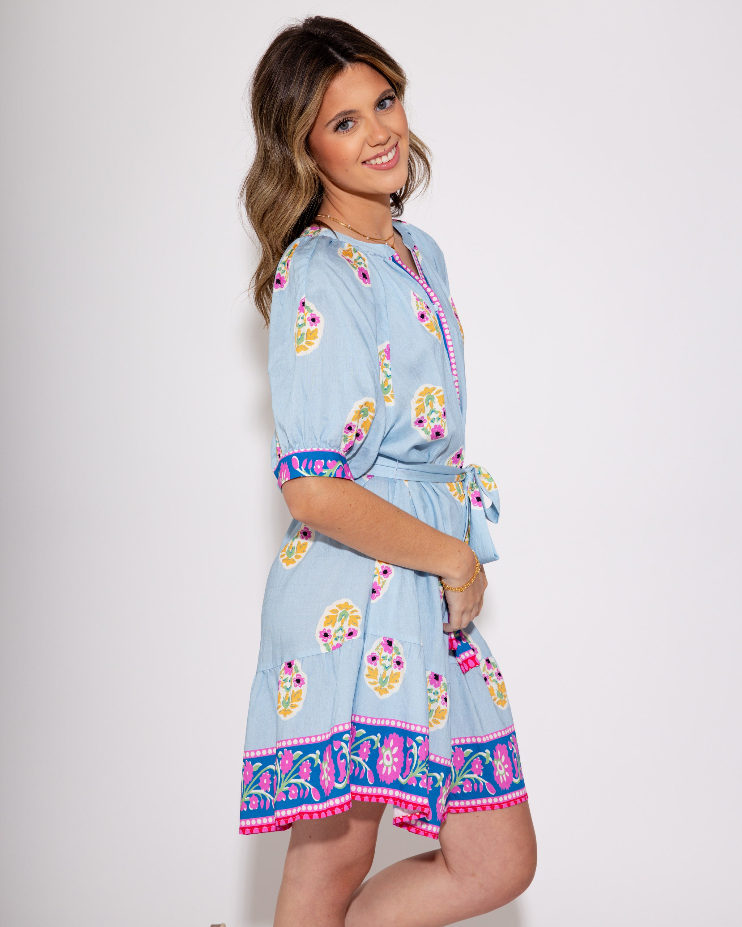 The Floral Edit Mini Dress