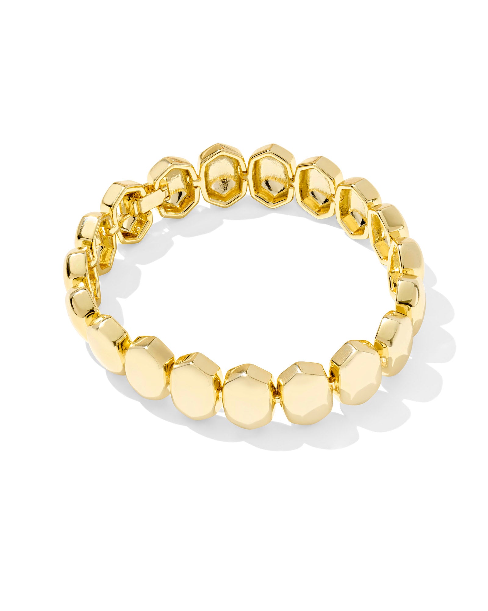 Kaitlin Chain Bracelet in Gold Metal