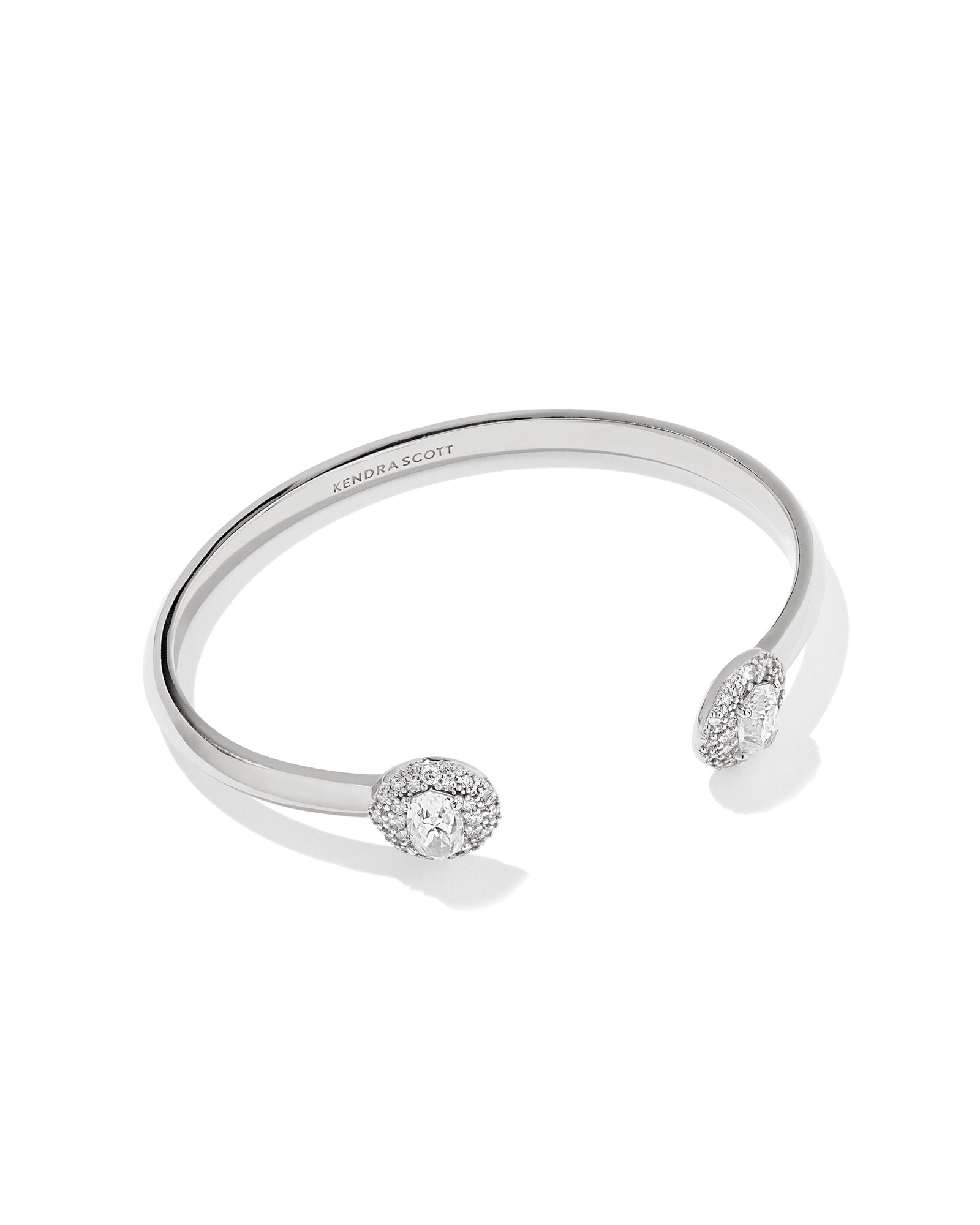 Bella Cuff Bracelet in Silver