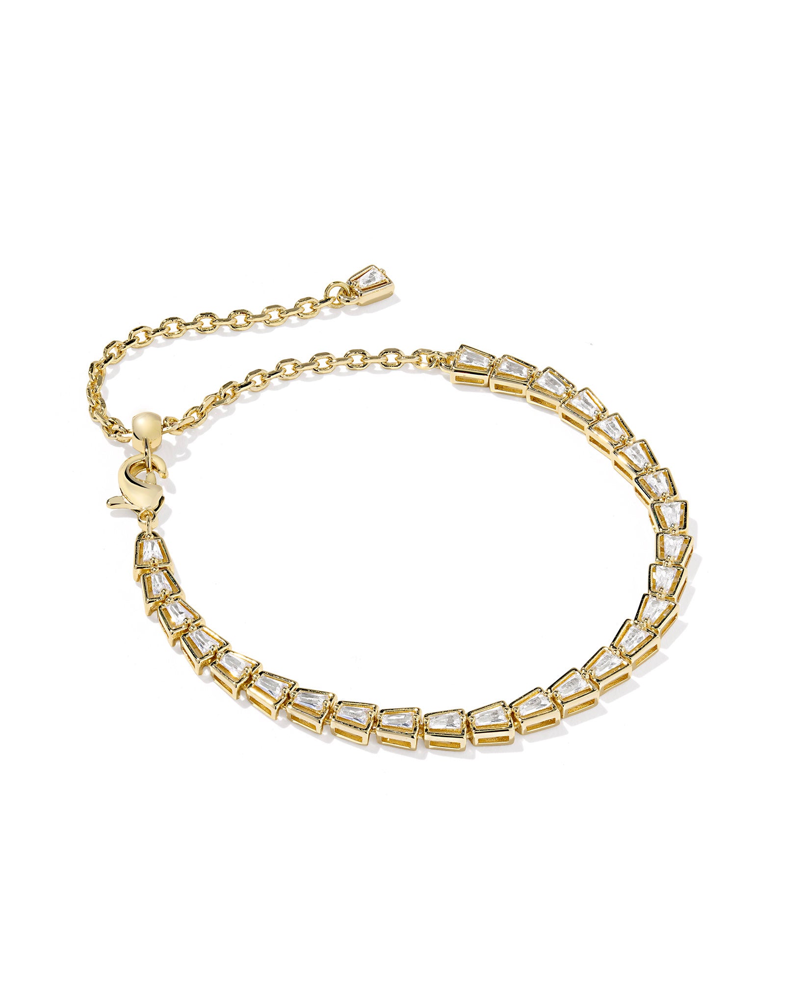 Bella Tennis Bracelet in Gold