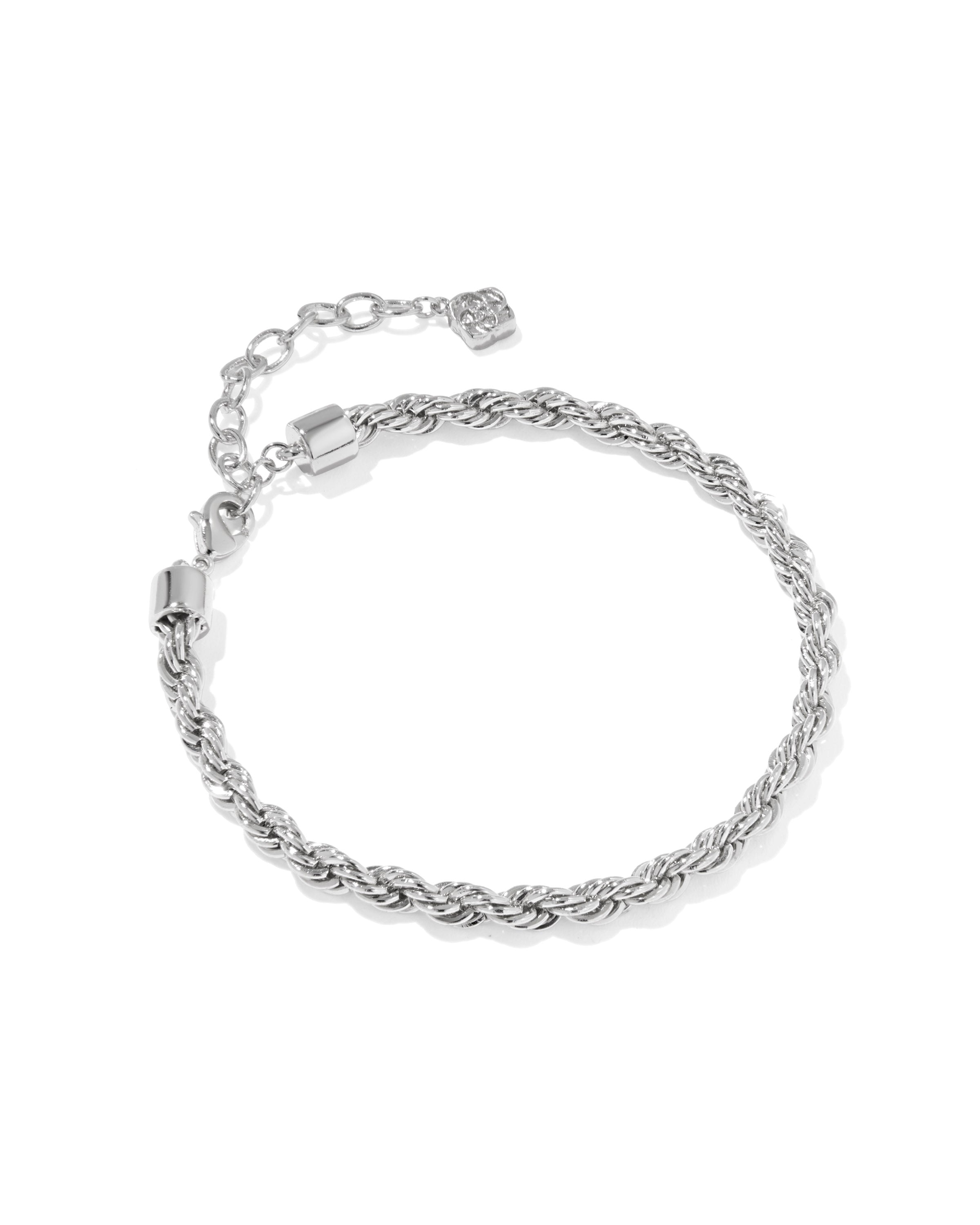 Isabelle Chain Bracelet in Silver Metal