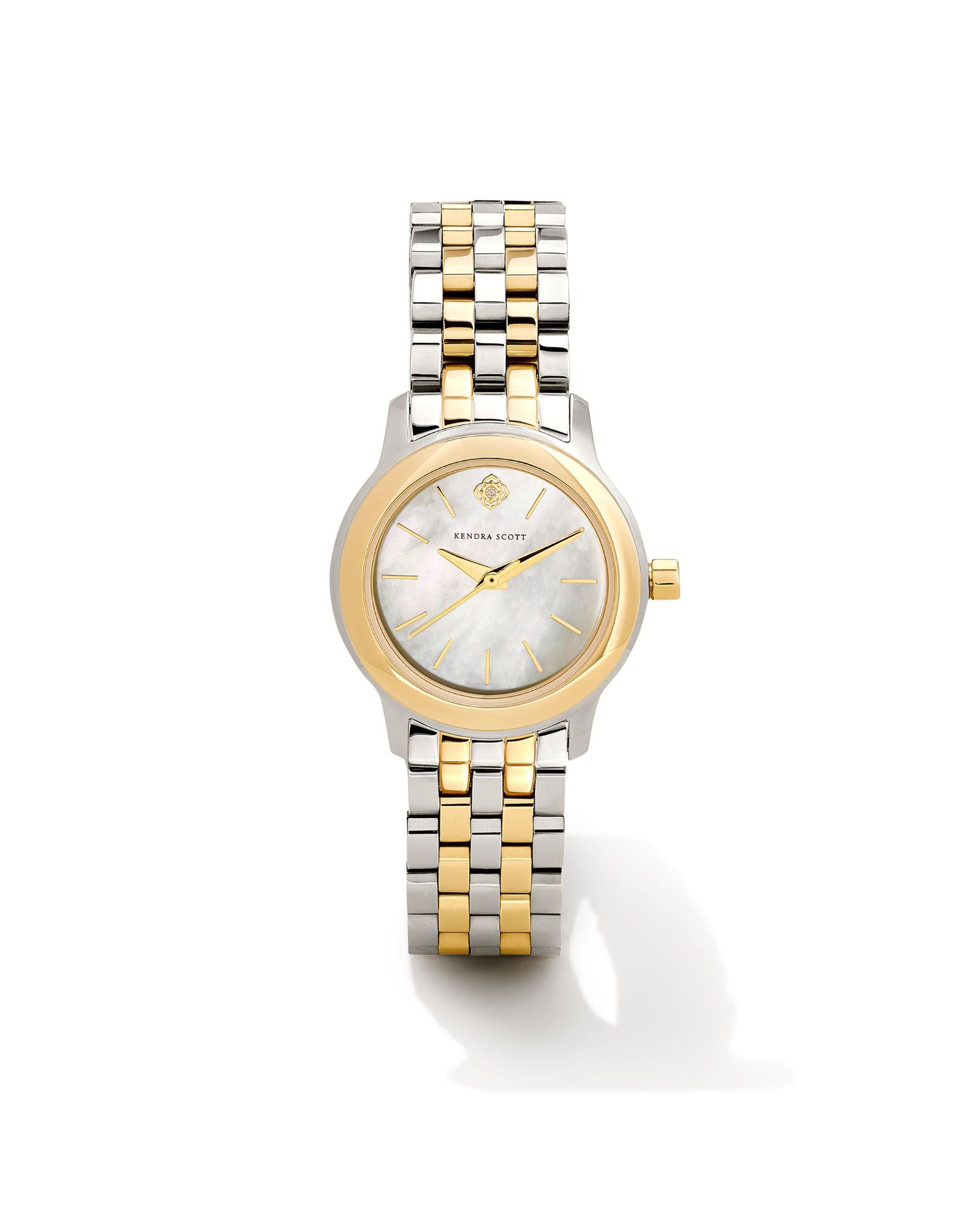Alex 28mm Watch in Two tone Ivory Mother of Pearl