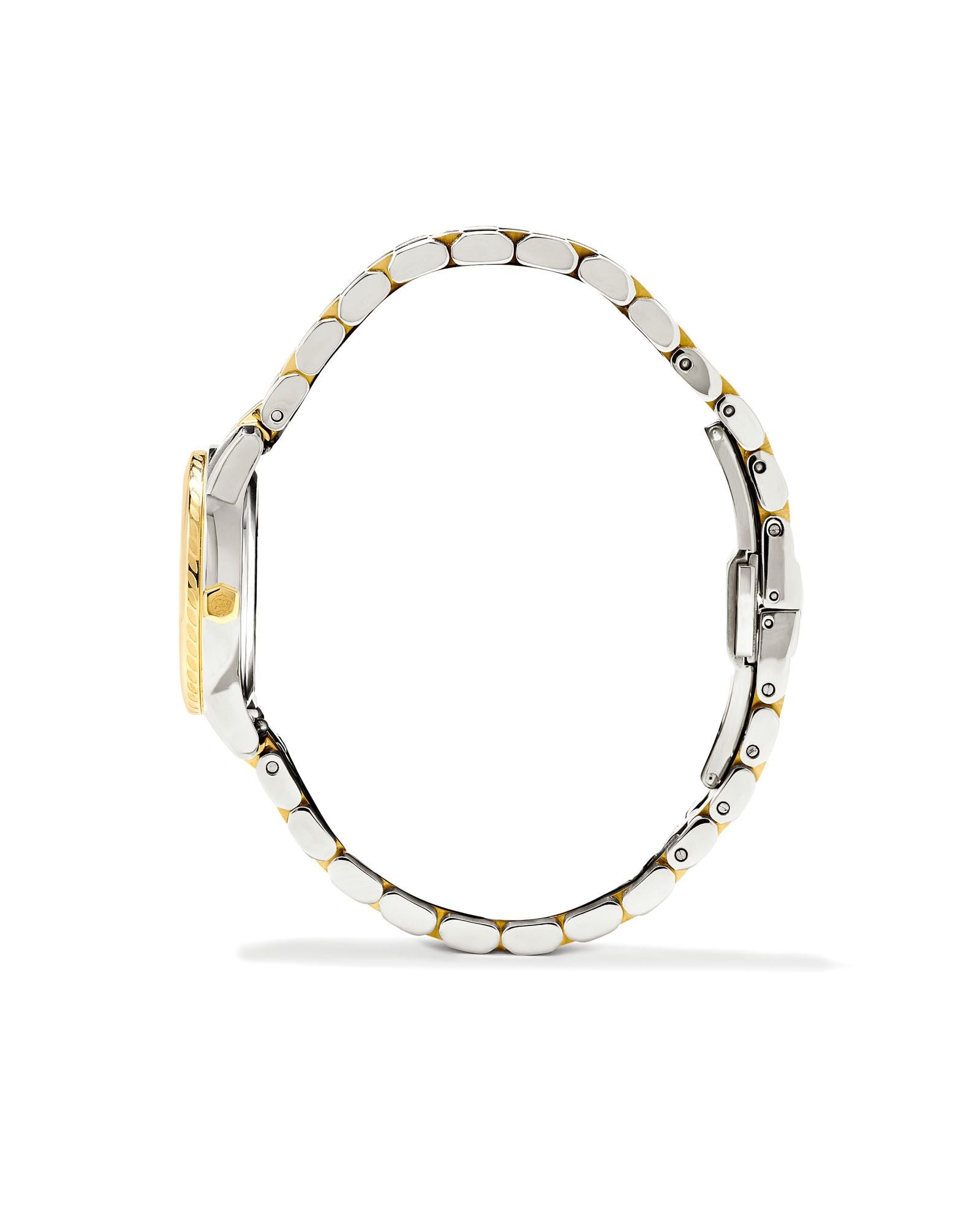 Alex 28mm Watch in Two tone Ivory Mother of Pearl
