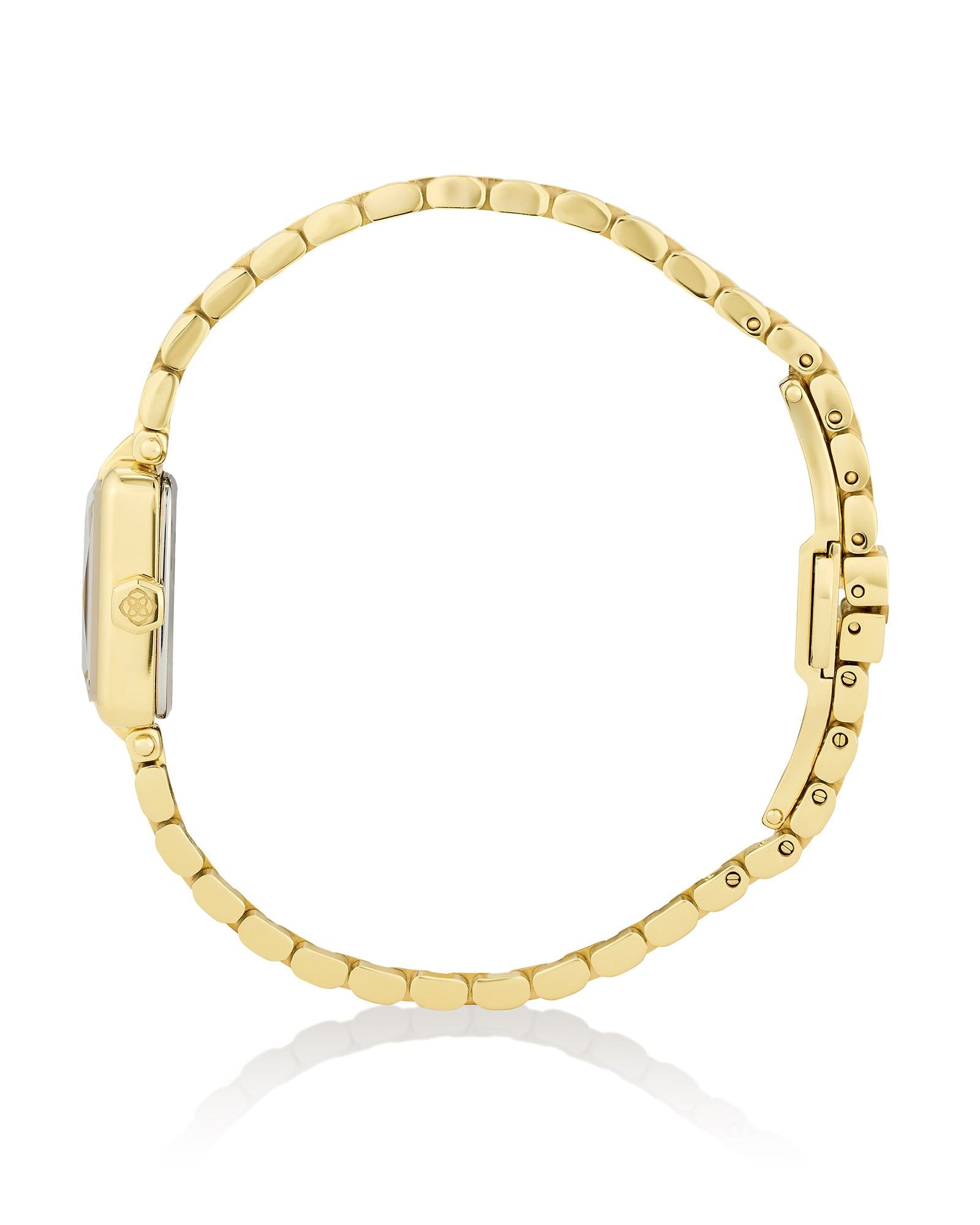 Adela Watch in Gold Tone Ivory Mother of Pearl