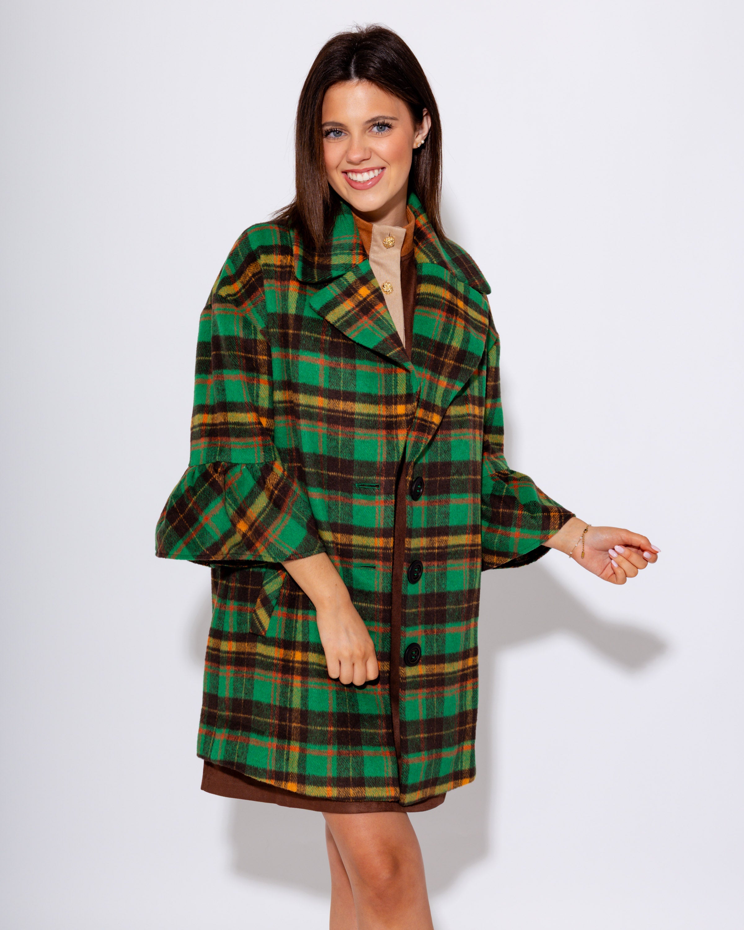 Ivy Jane | Lady Like Coat in Green