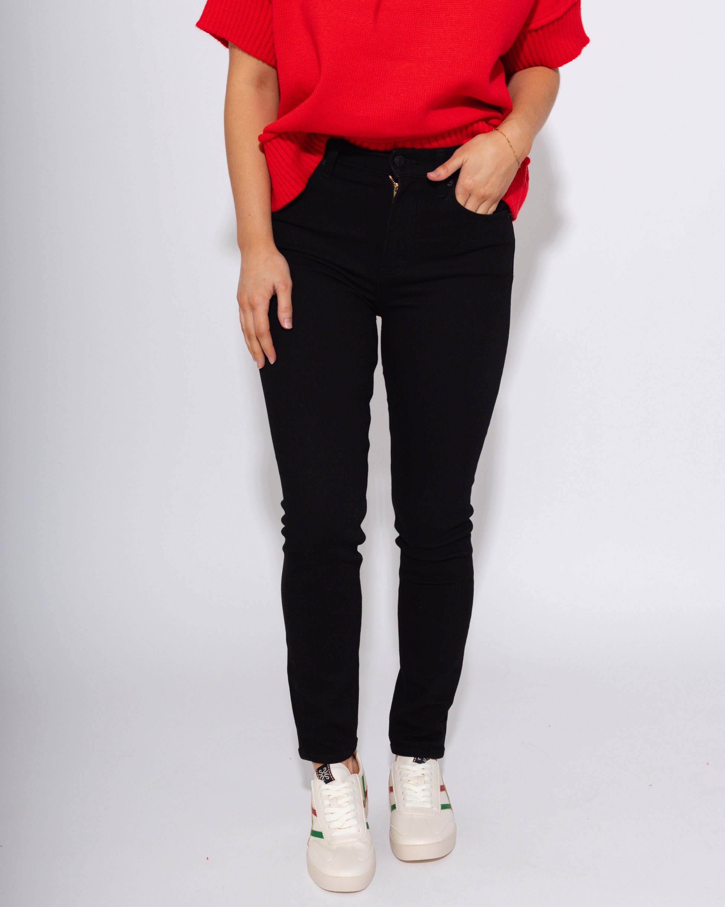 Moneymaker High Rise Vintage Skinny Jeans