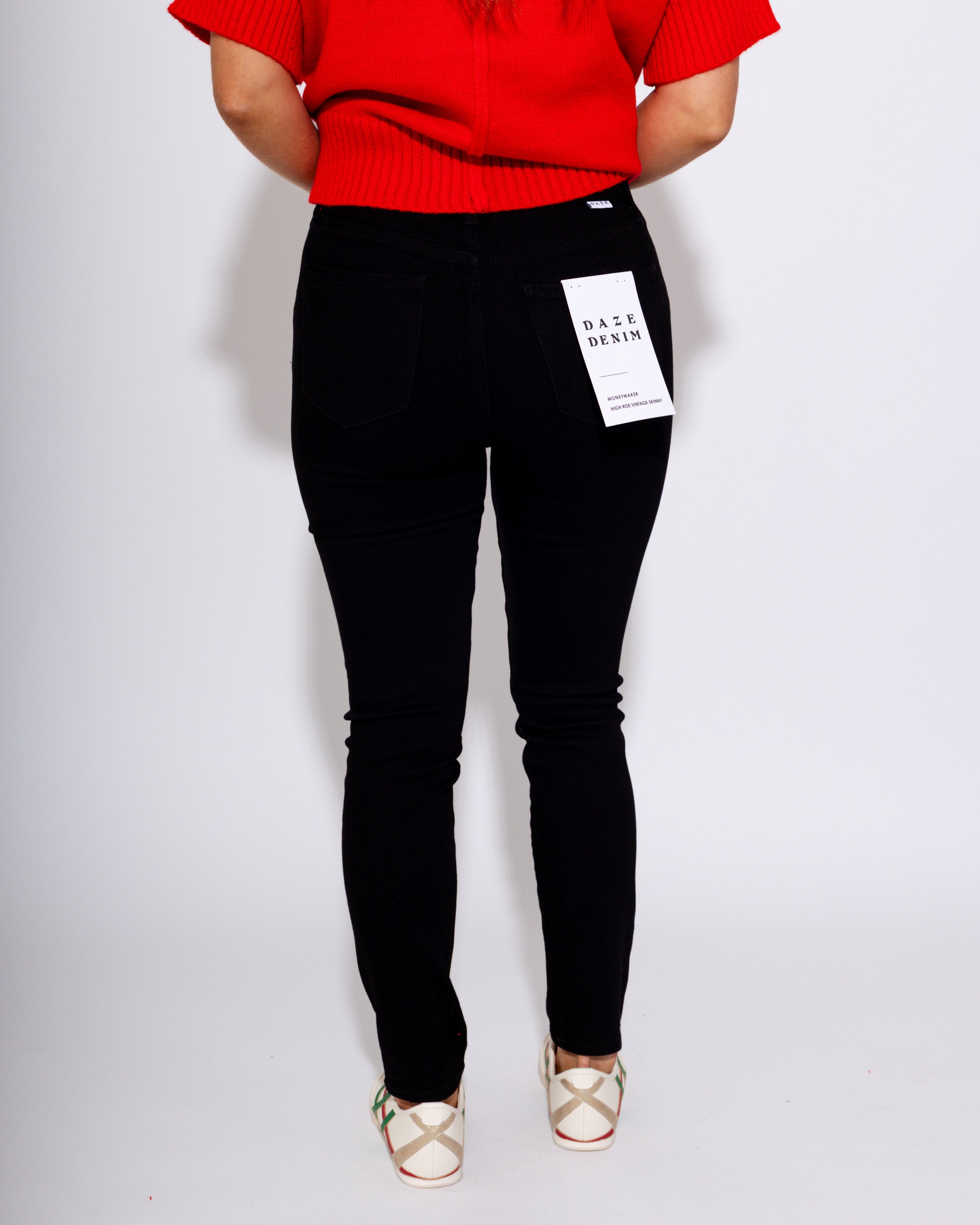 Moneymaker High Rise Vintage Skinny Jeans