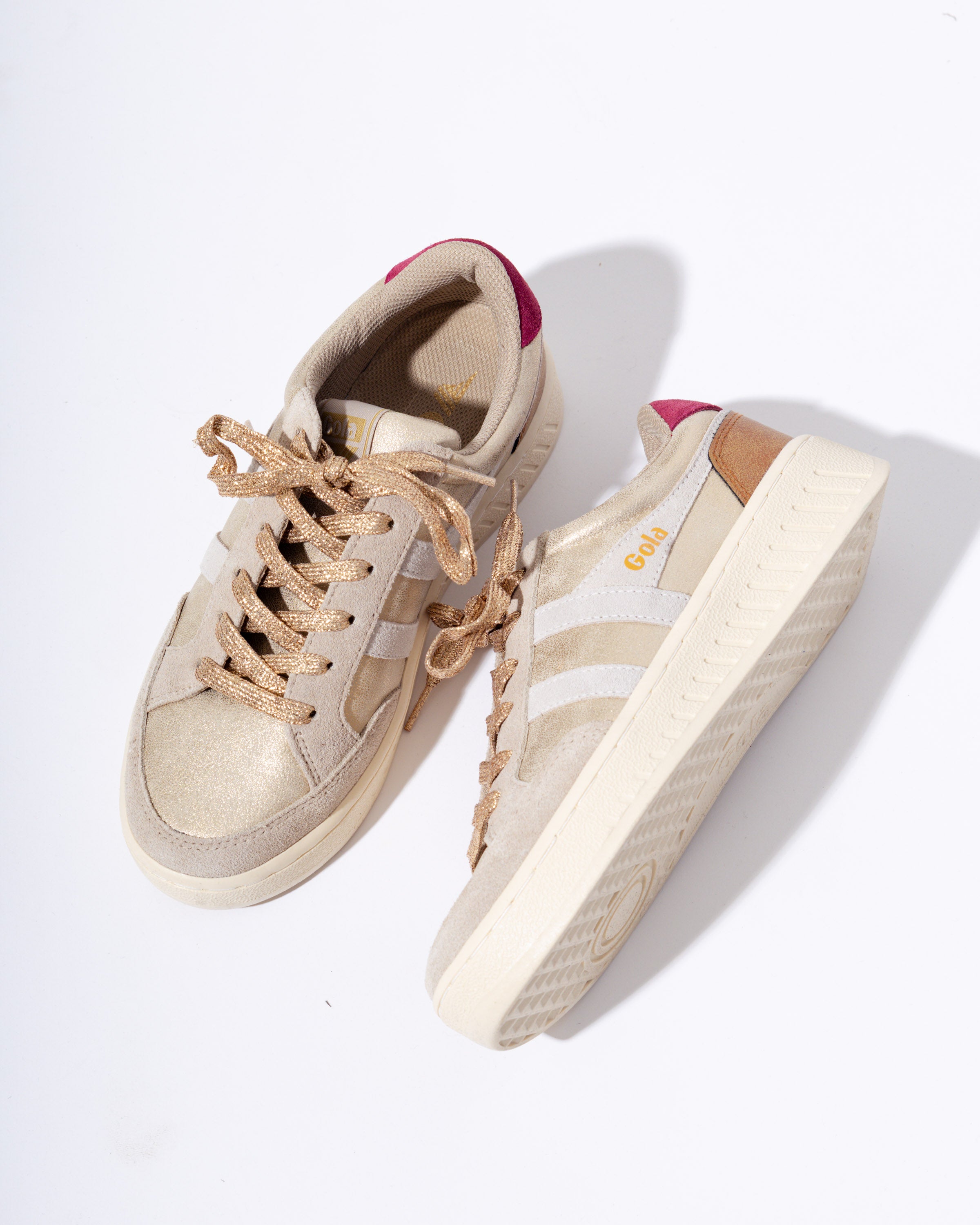 Gola Superslam Blaze Sneakers in Gold