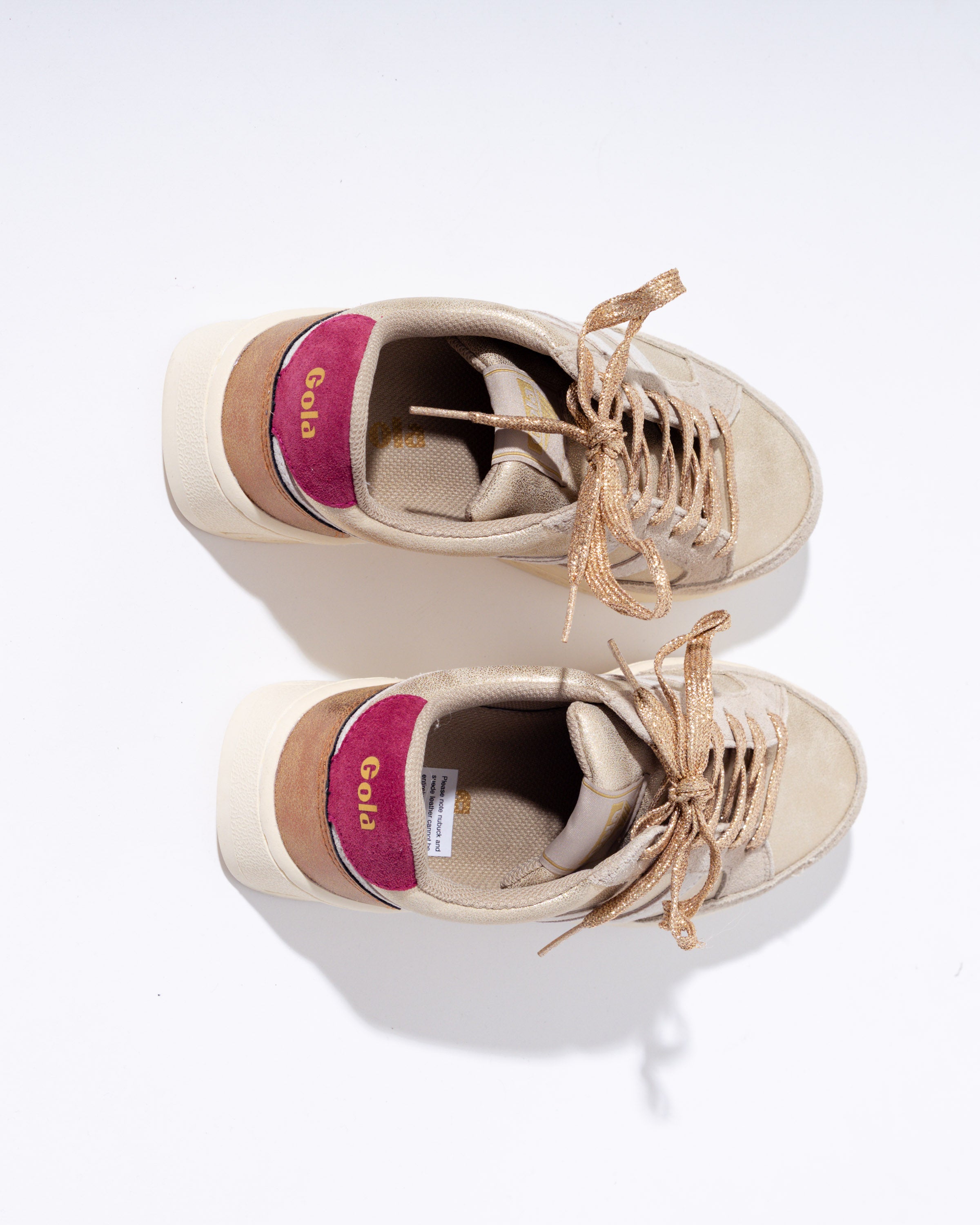 Gola Superslam Blaze Sneakers in Gold