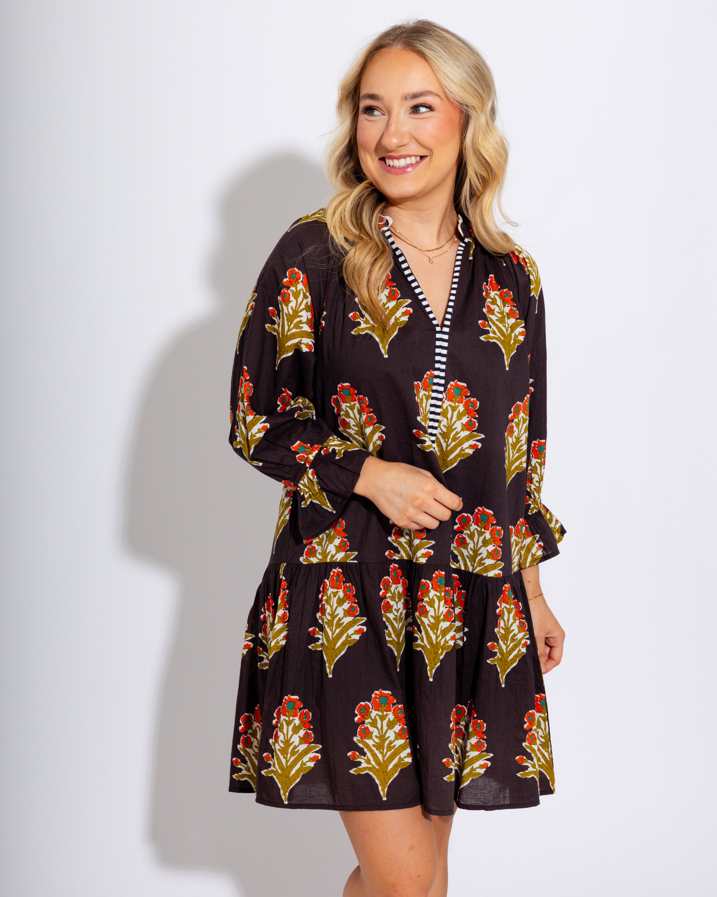 Petal Pop Mini Dress