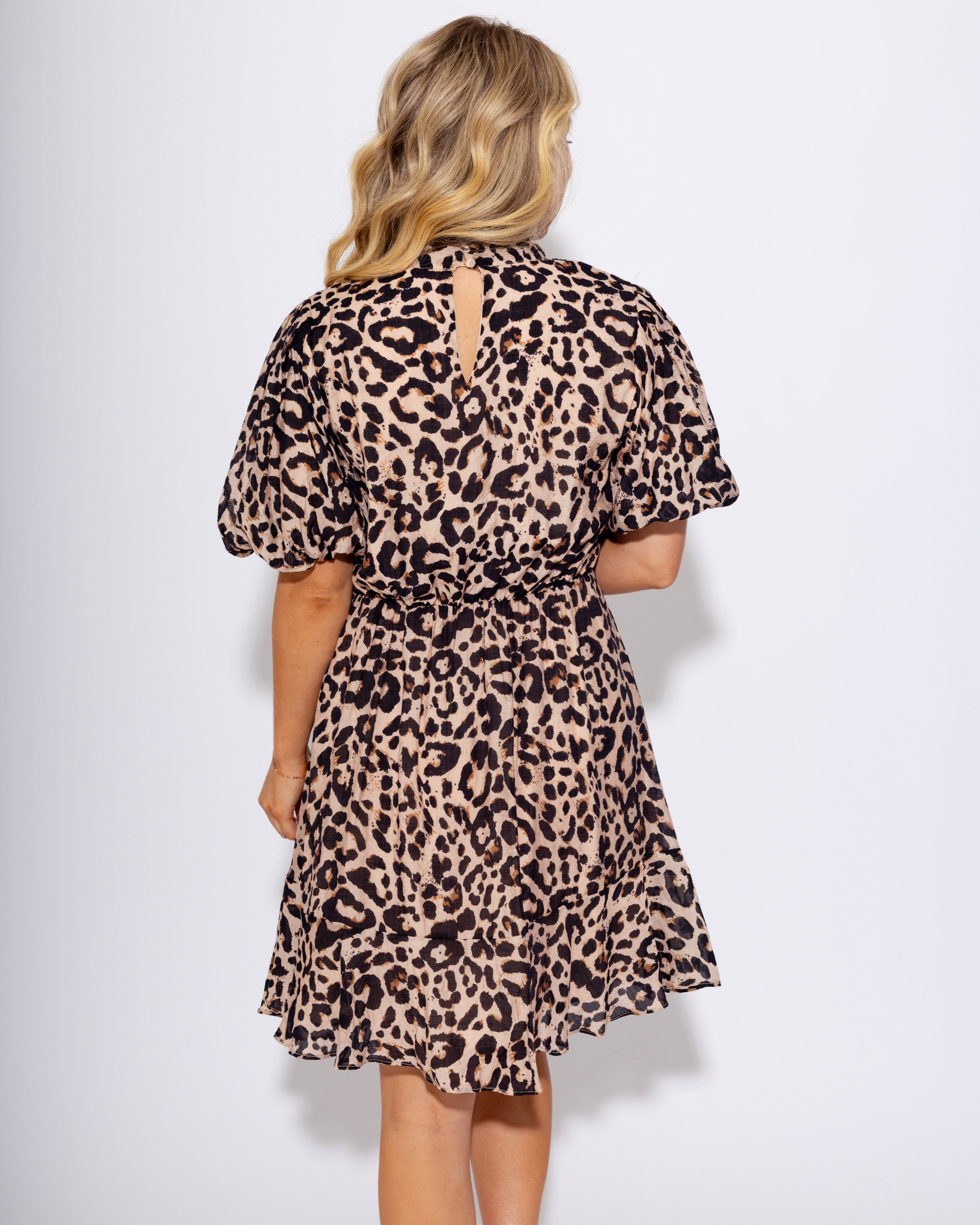 Cheetah Chic Mini Dress