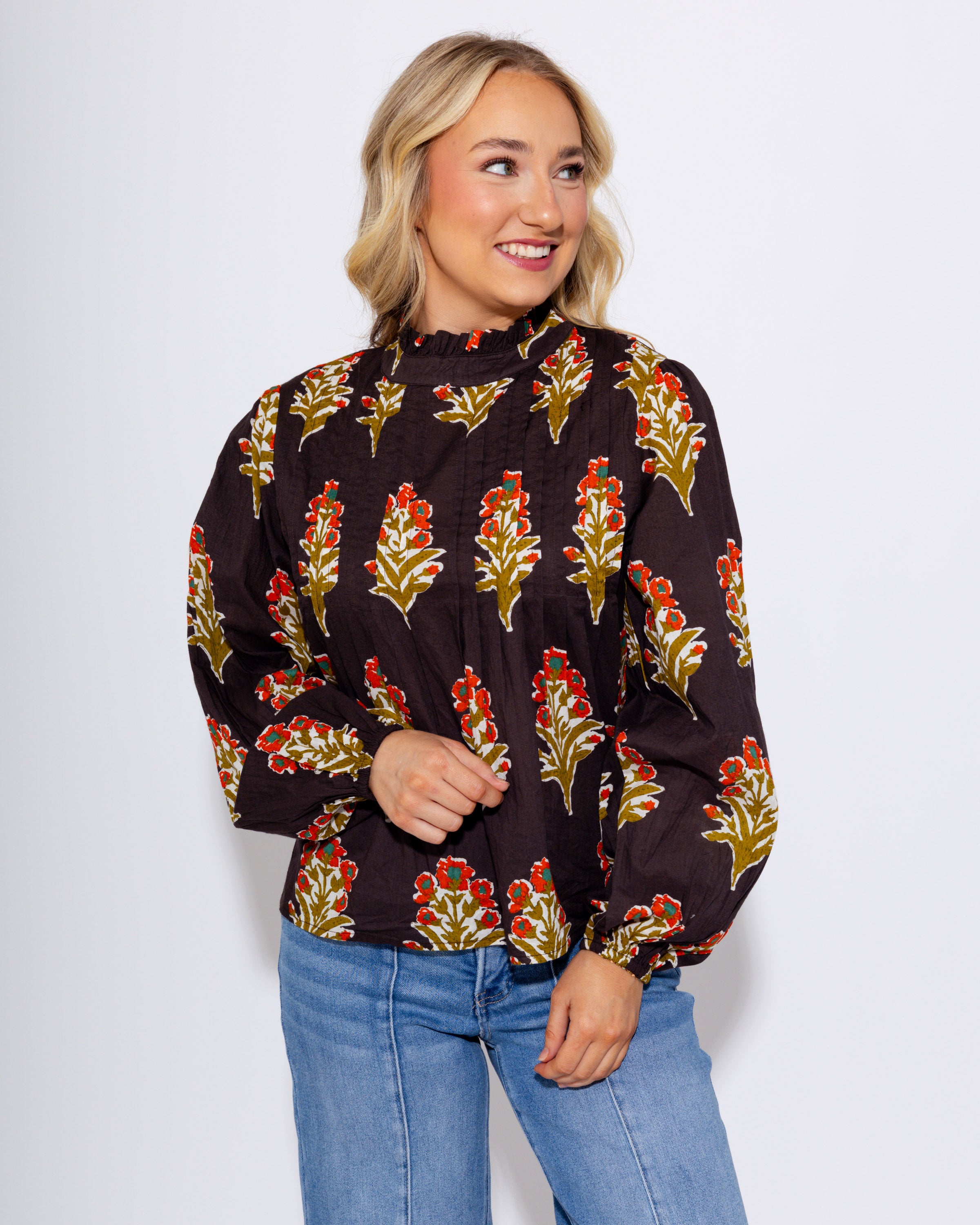 Petal Pop Long Sleeve Top