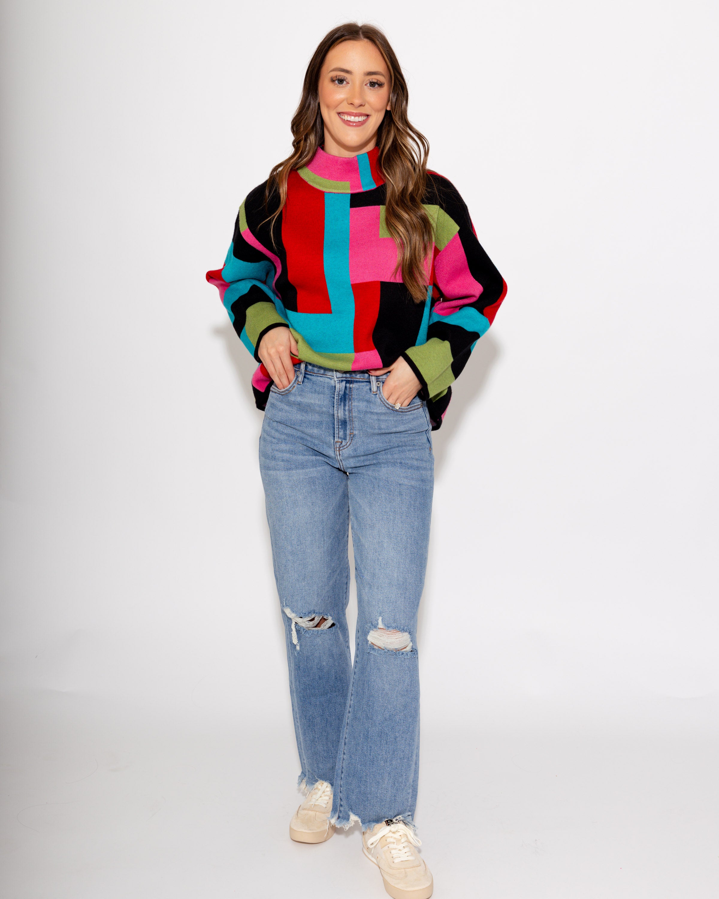 Ivy Jane | Color Block Sweater