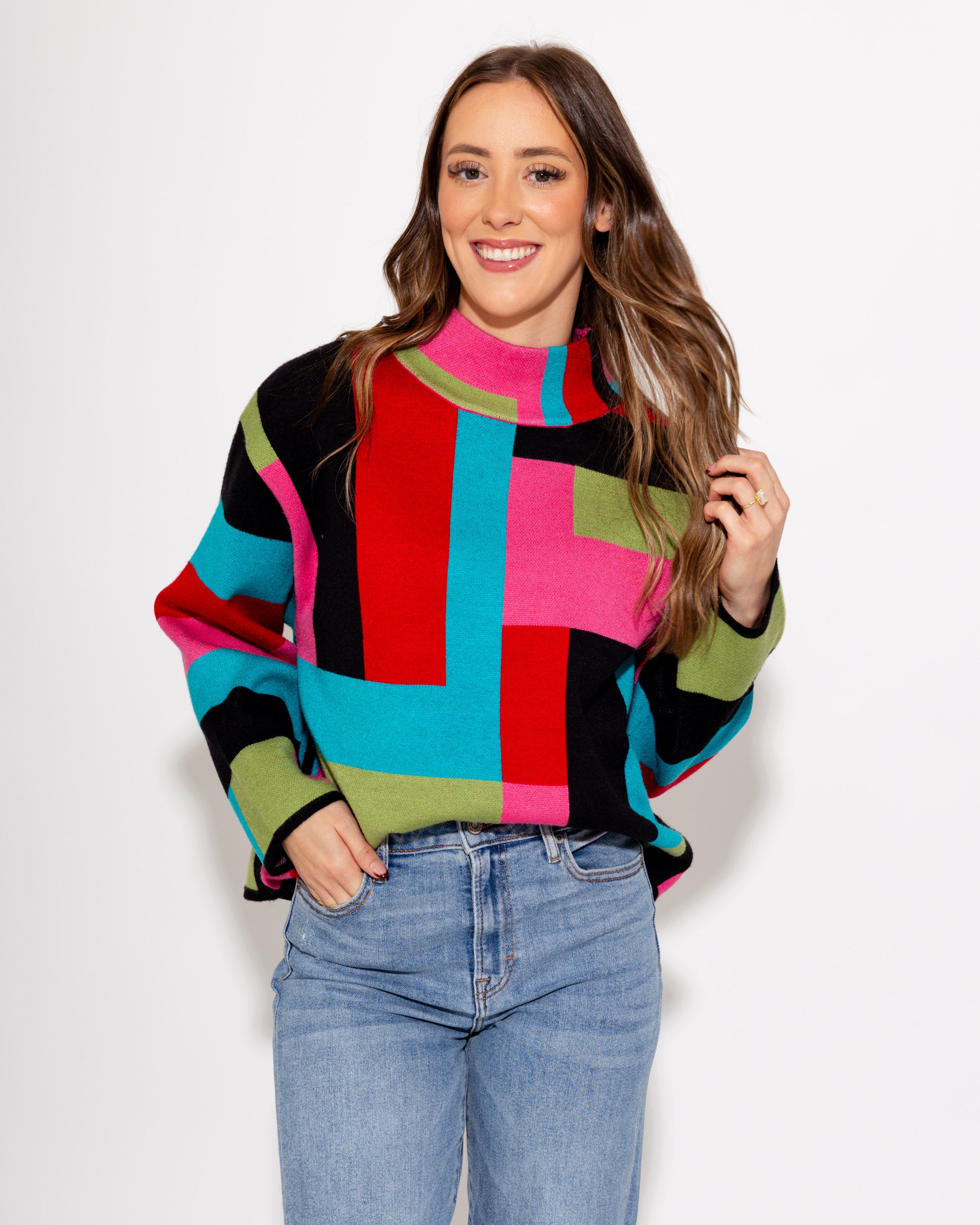 Ivy Jane | Color Block Sweater