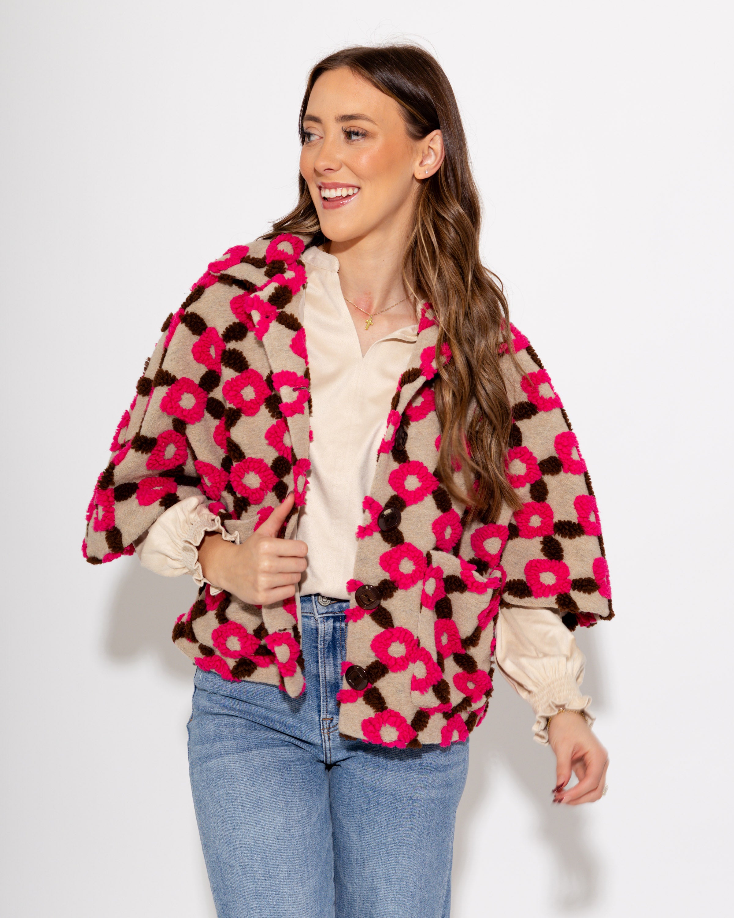 Ivy Jane | Pop Flower Capelet