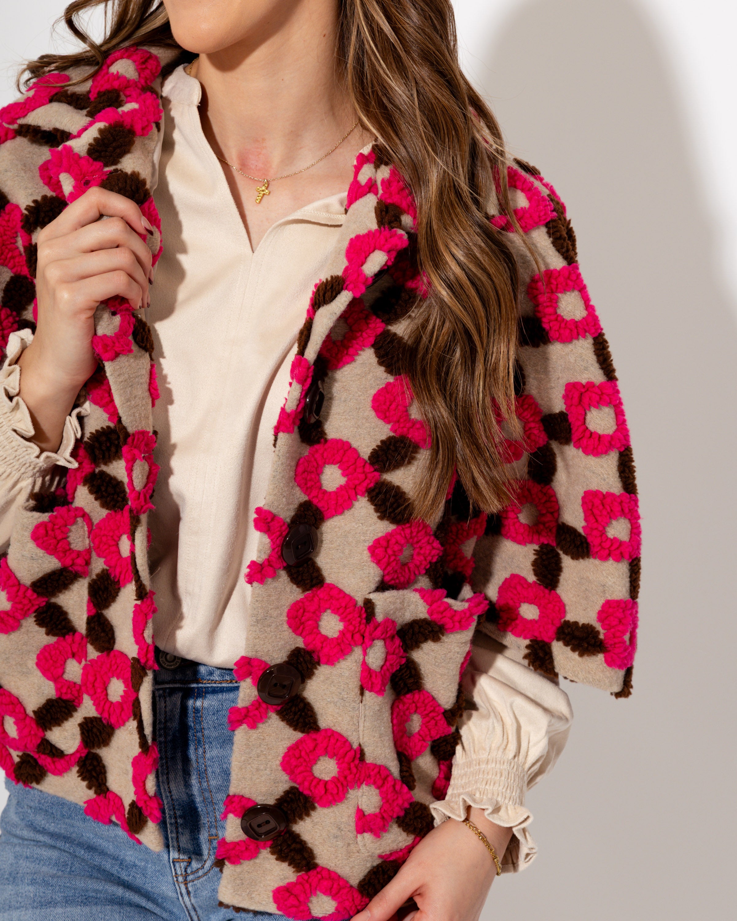 Ivy Jane | Pop Flower Capelet