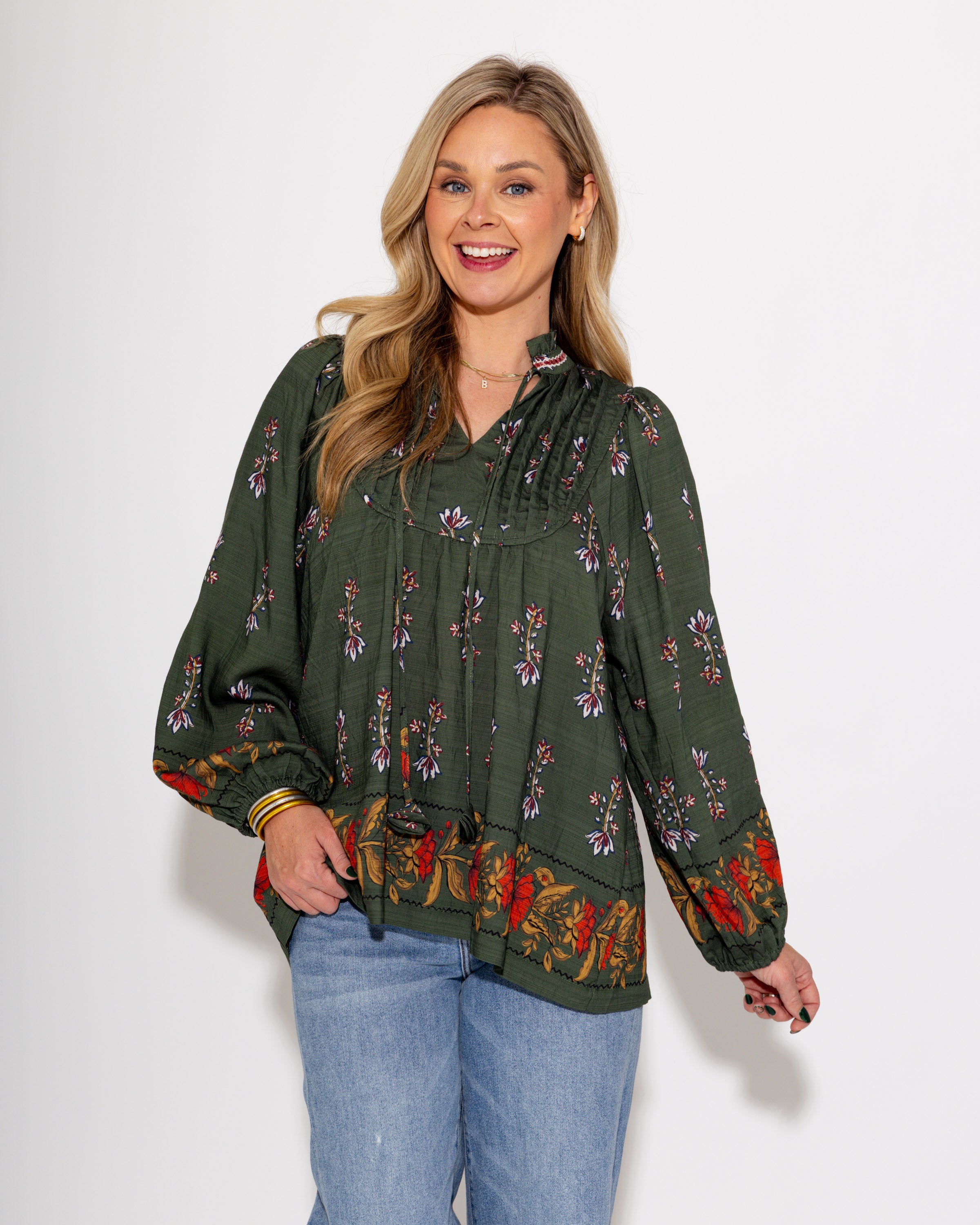 Flowy Florals Top