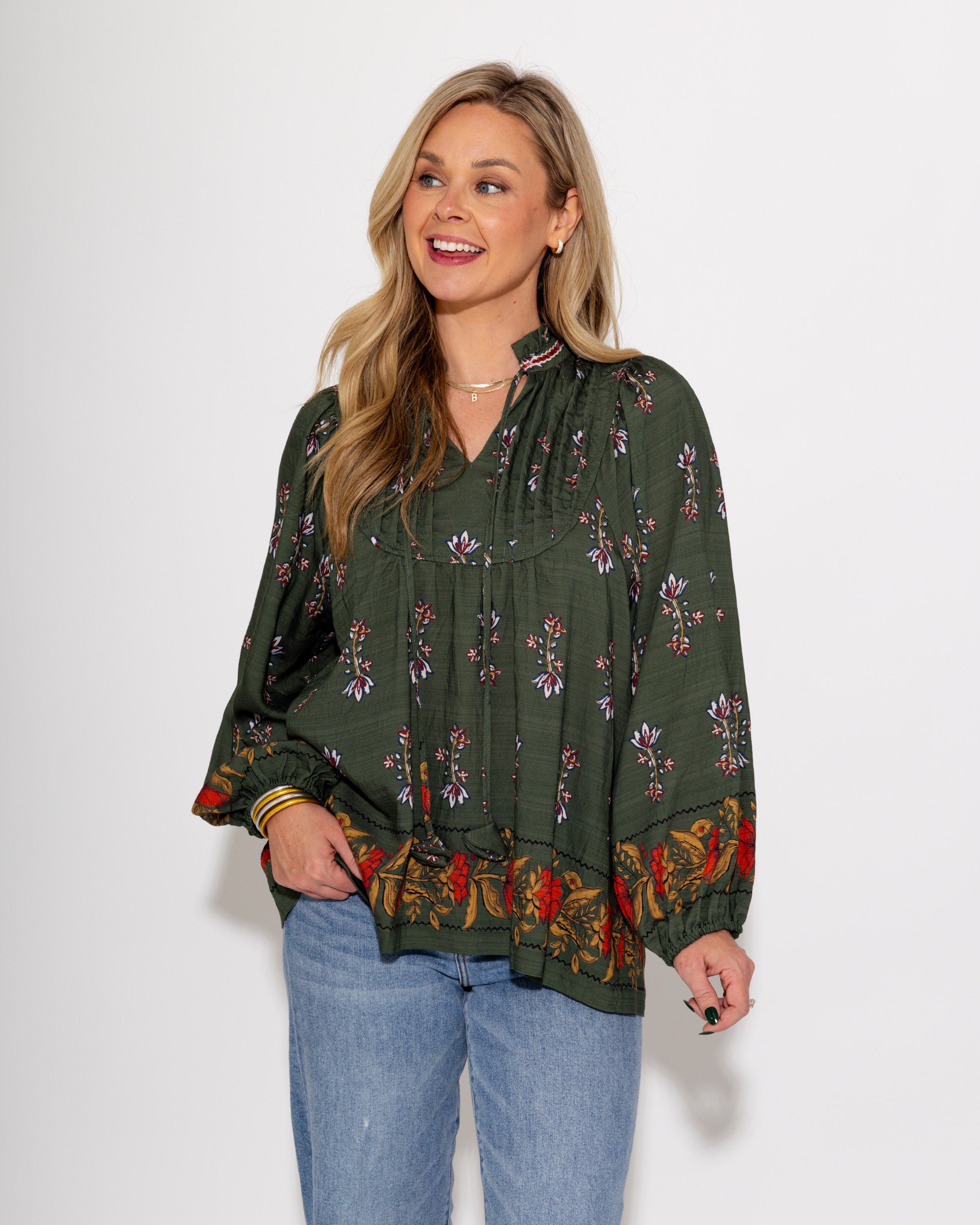 Flowy Florals Top