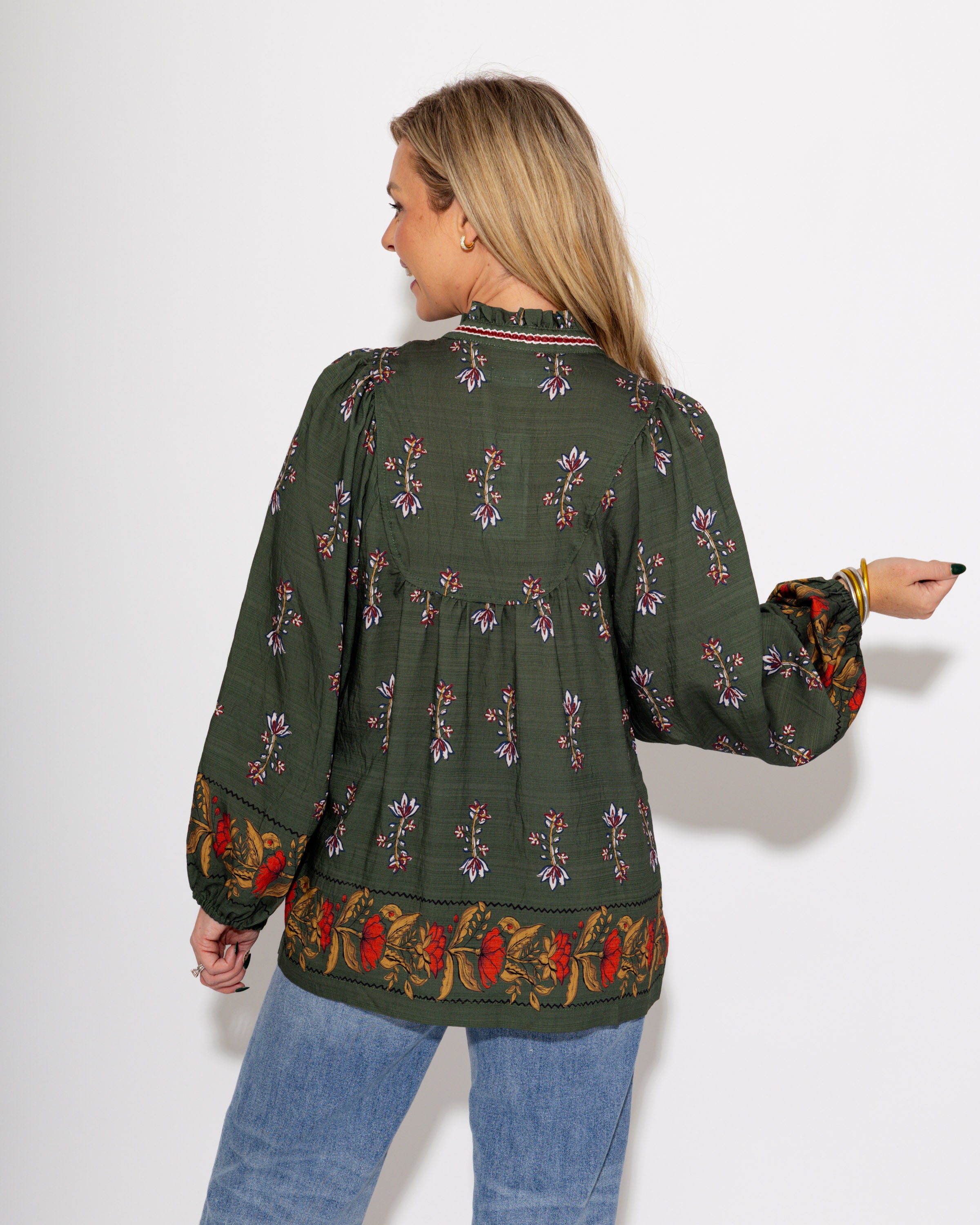 Flowy Florals Top