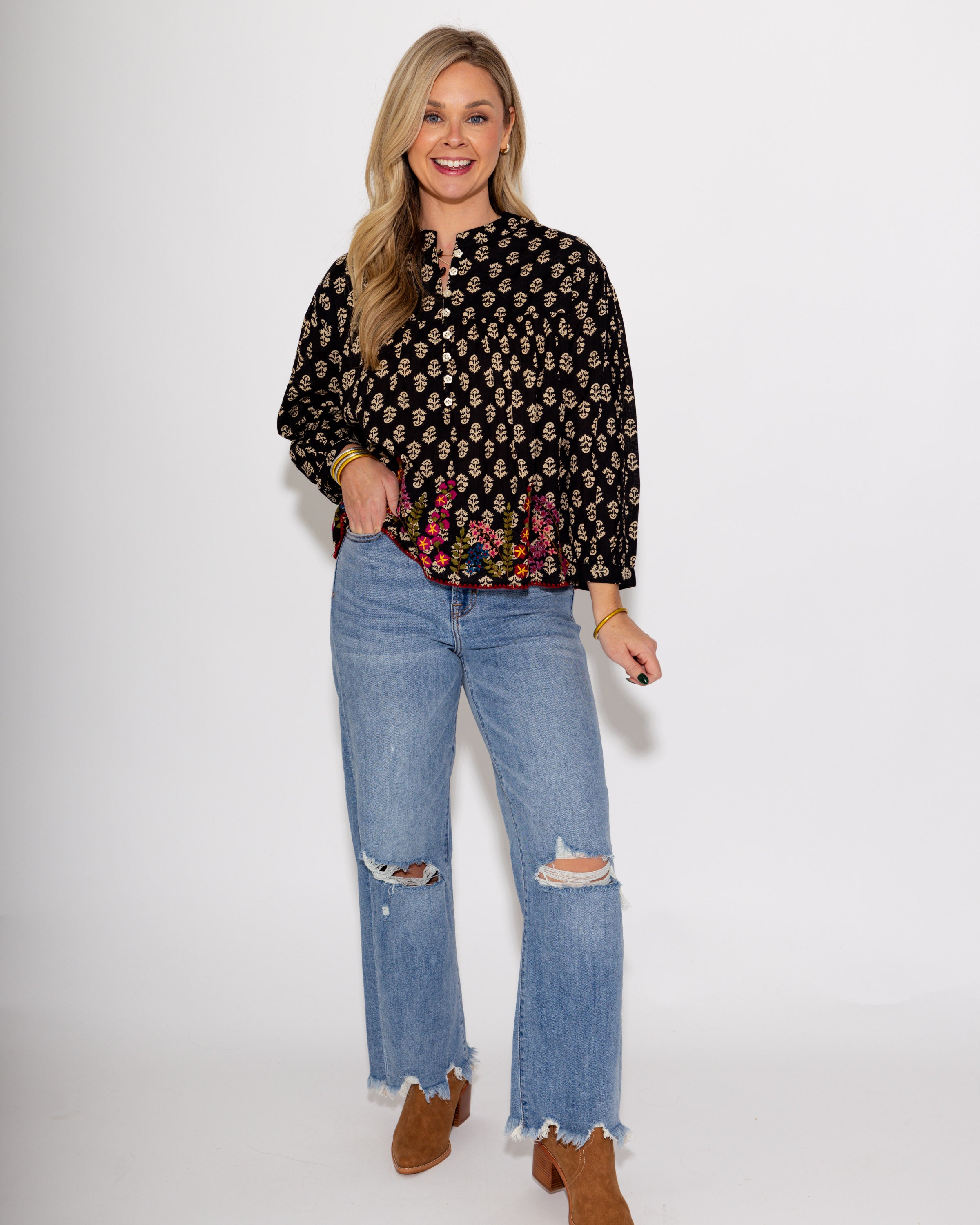 Ivy Jane | Field of Flowers Top