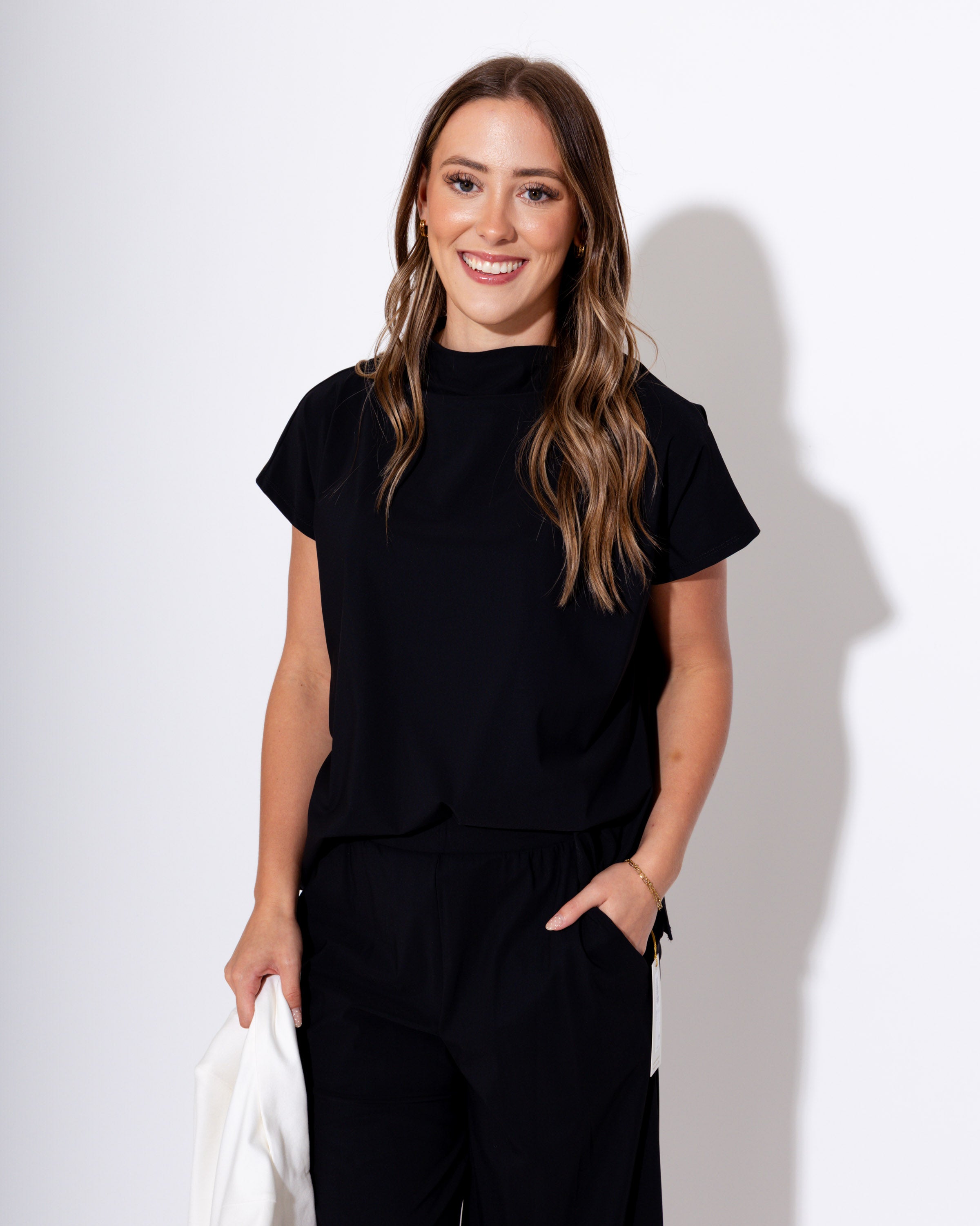 Jude Connally | Tillie Top in Black