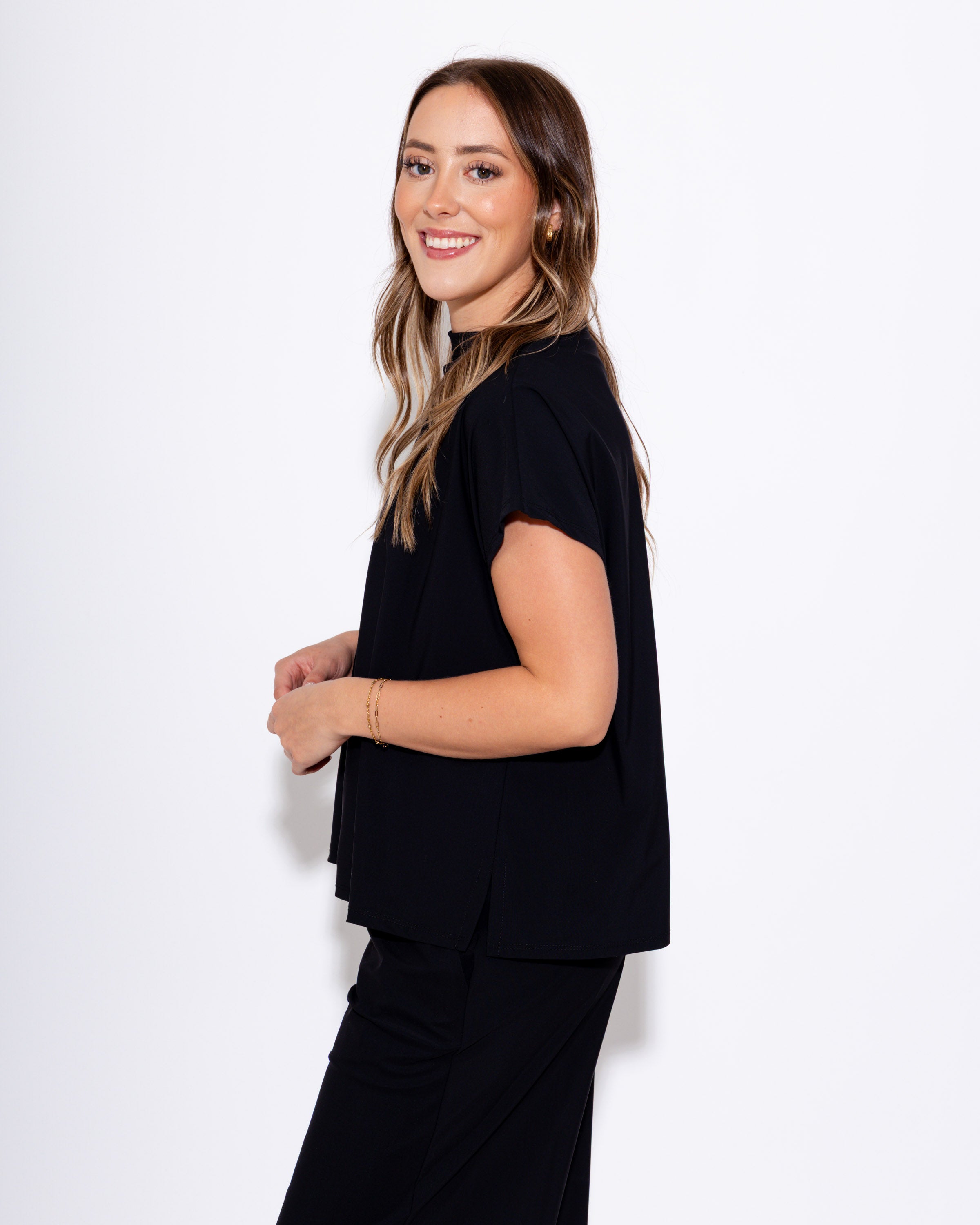 Jude Connally | Tillie Top in Black