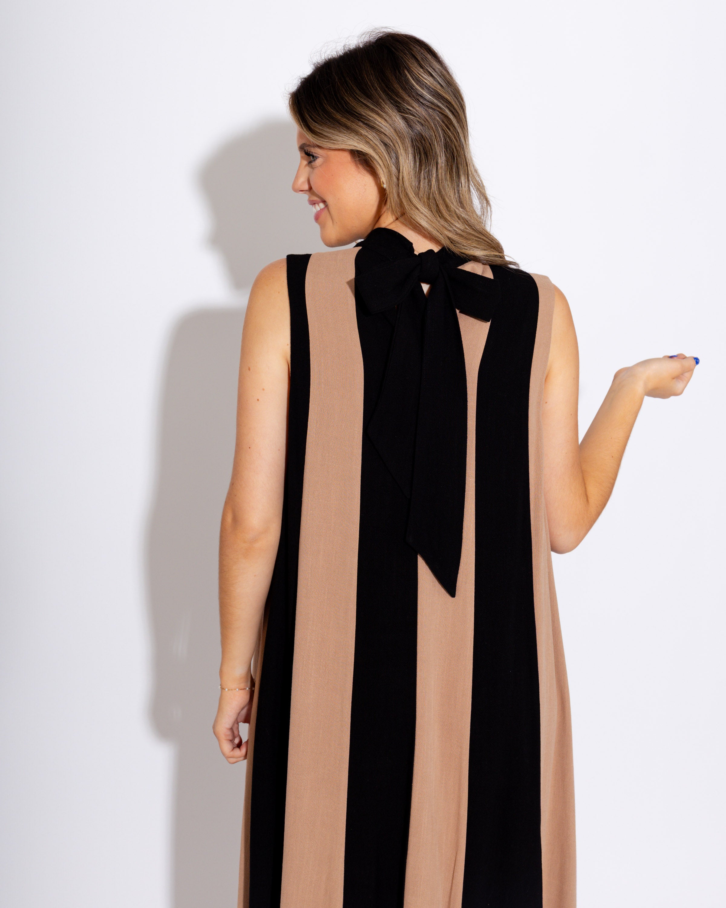 Mono Stripe Maxi