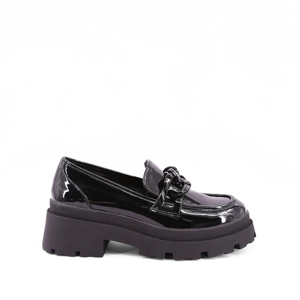 Chunky Loafers in Black