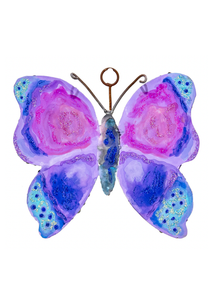 Butterfly Charm with Grommet