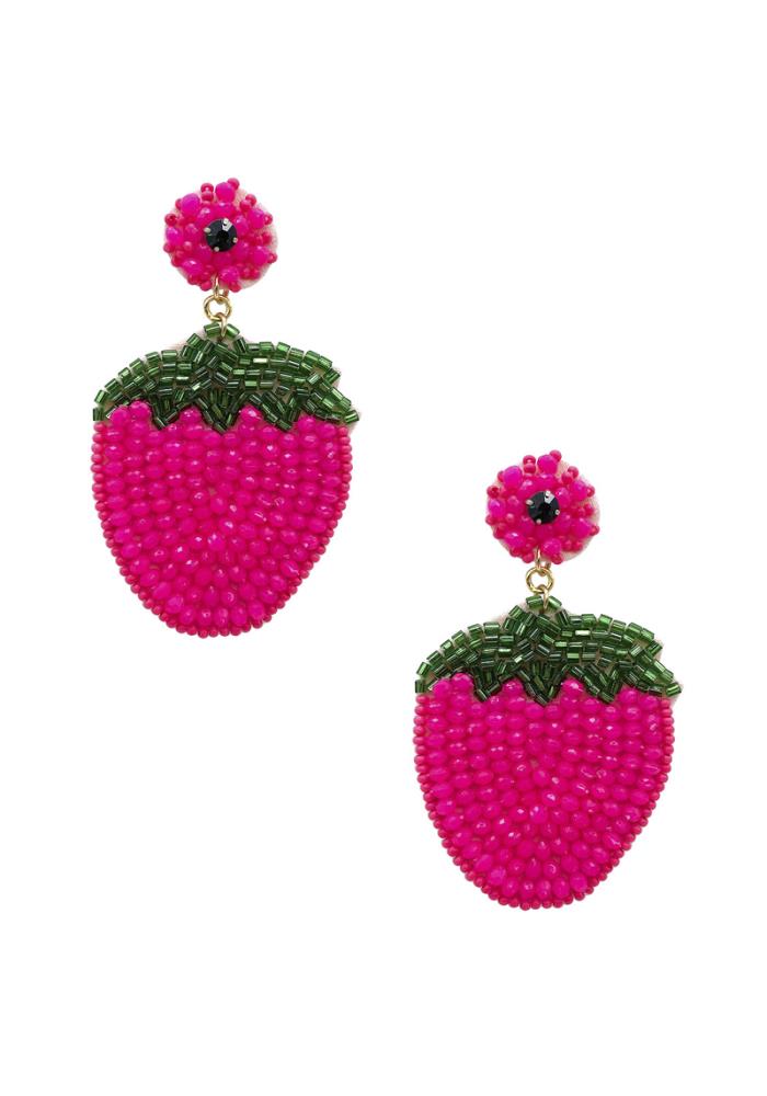 Strawberry Dangle Earring