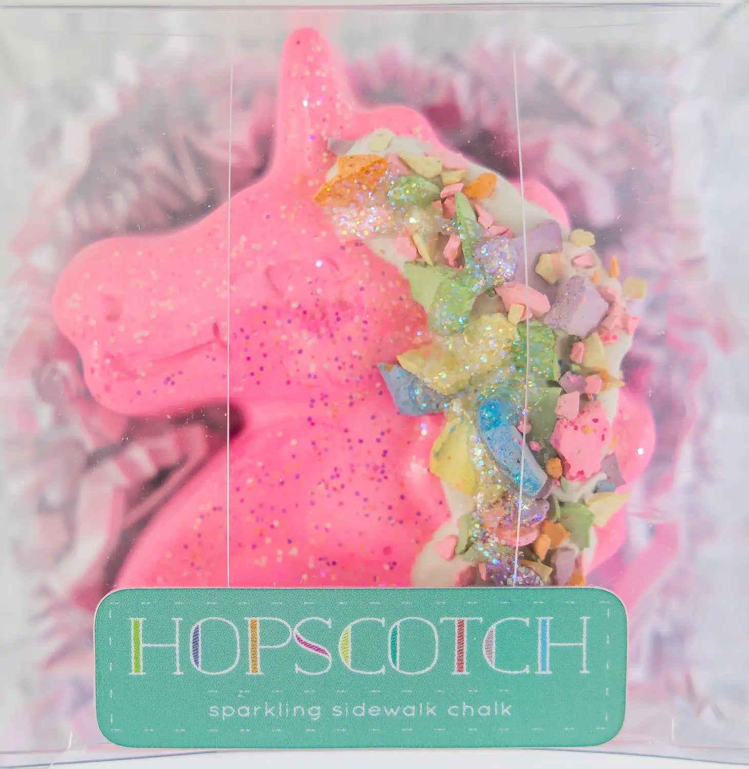 Pink Unicorn Hopscotch Chalk