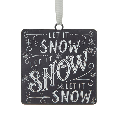 Let It Snow Ornament