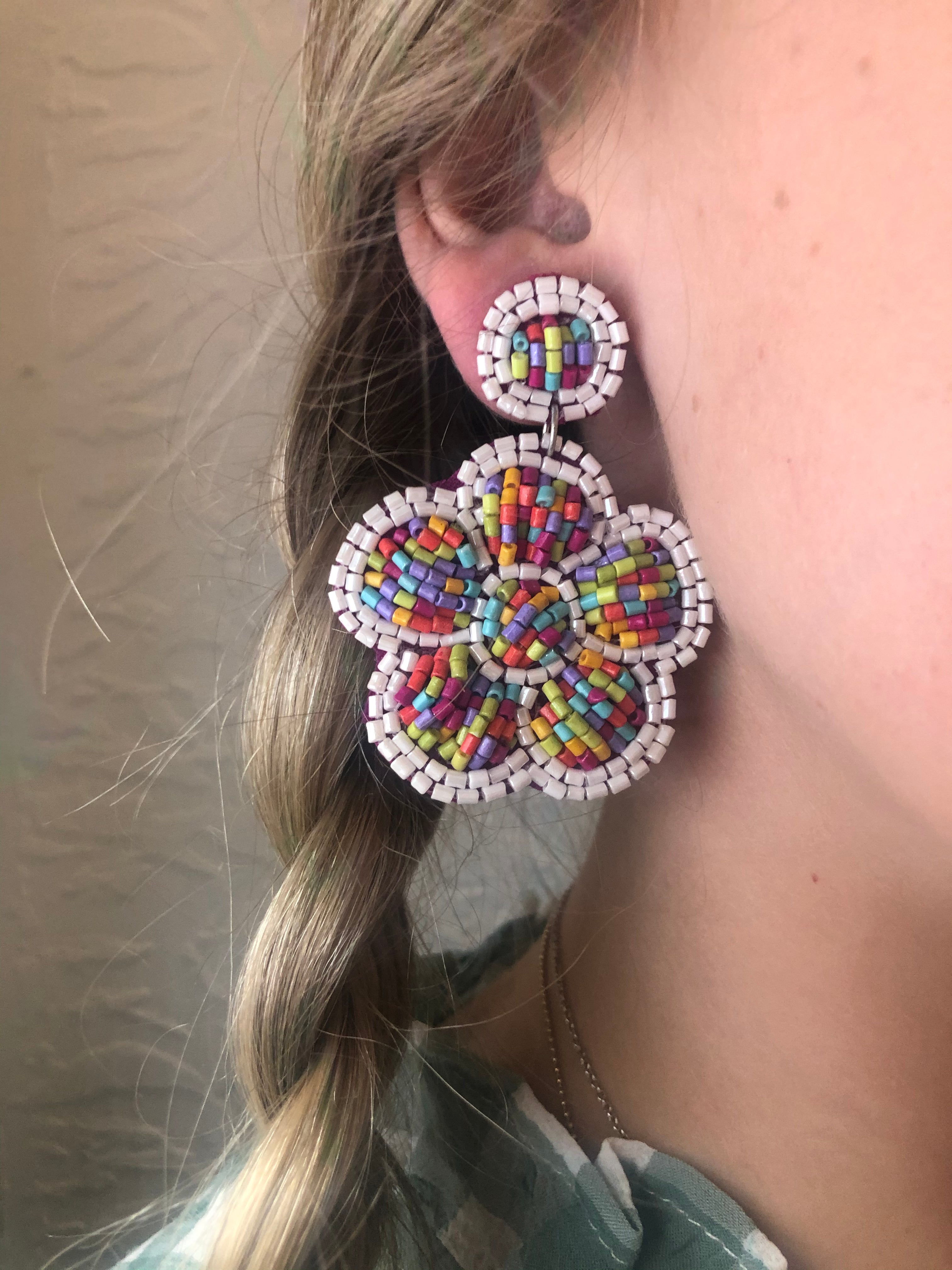 Tropical Bloom Earrings
